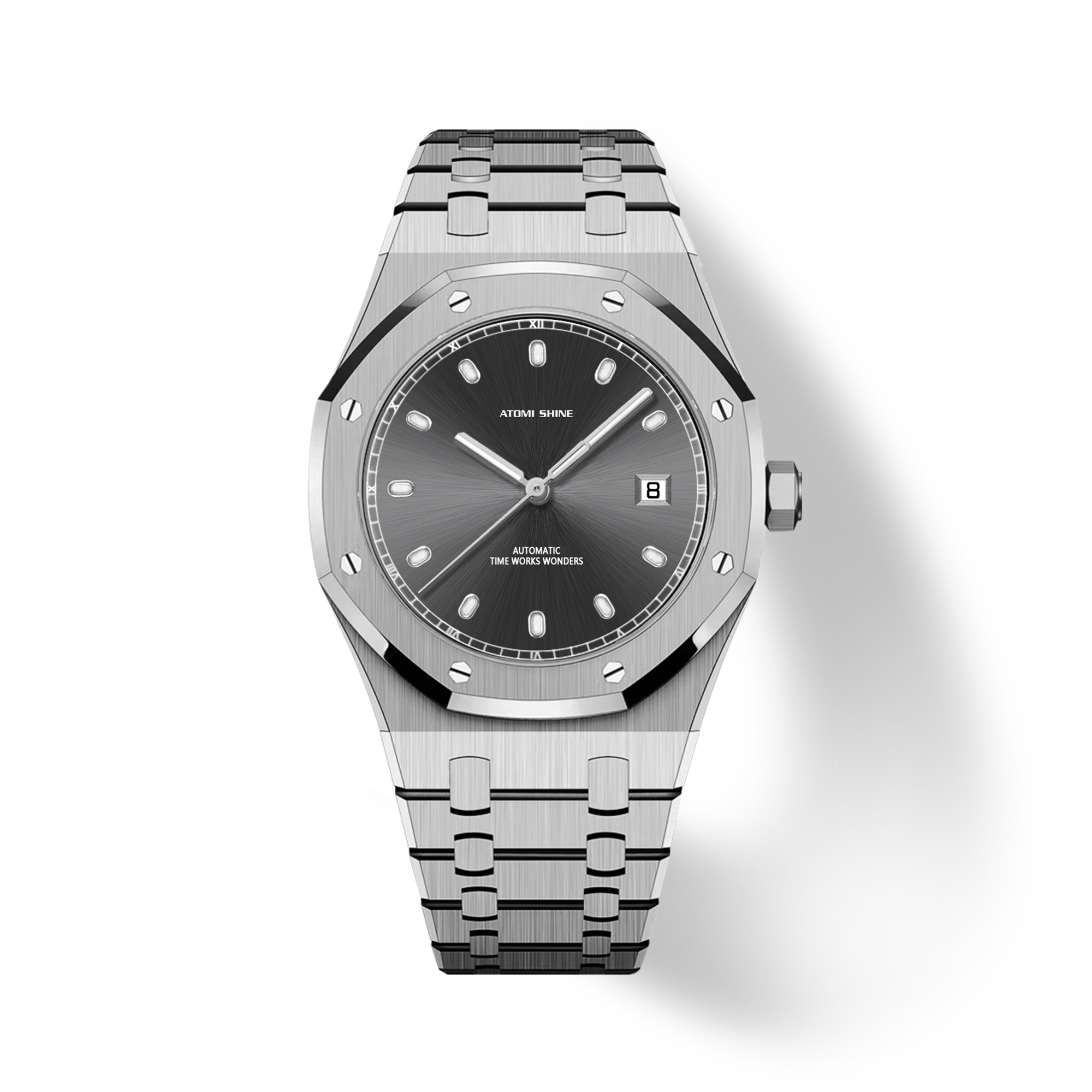 OCTAFORMA CLASSIC WATCH + OVAL CHARM GIFT SET