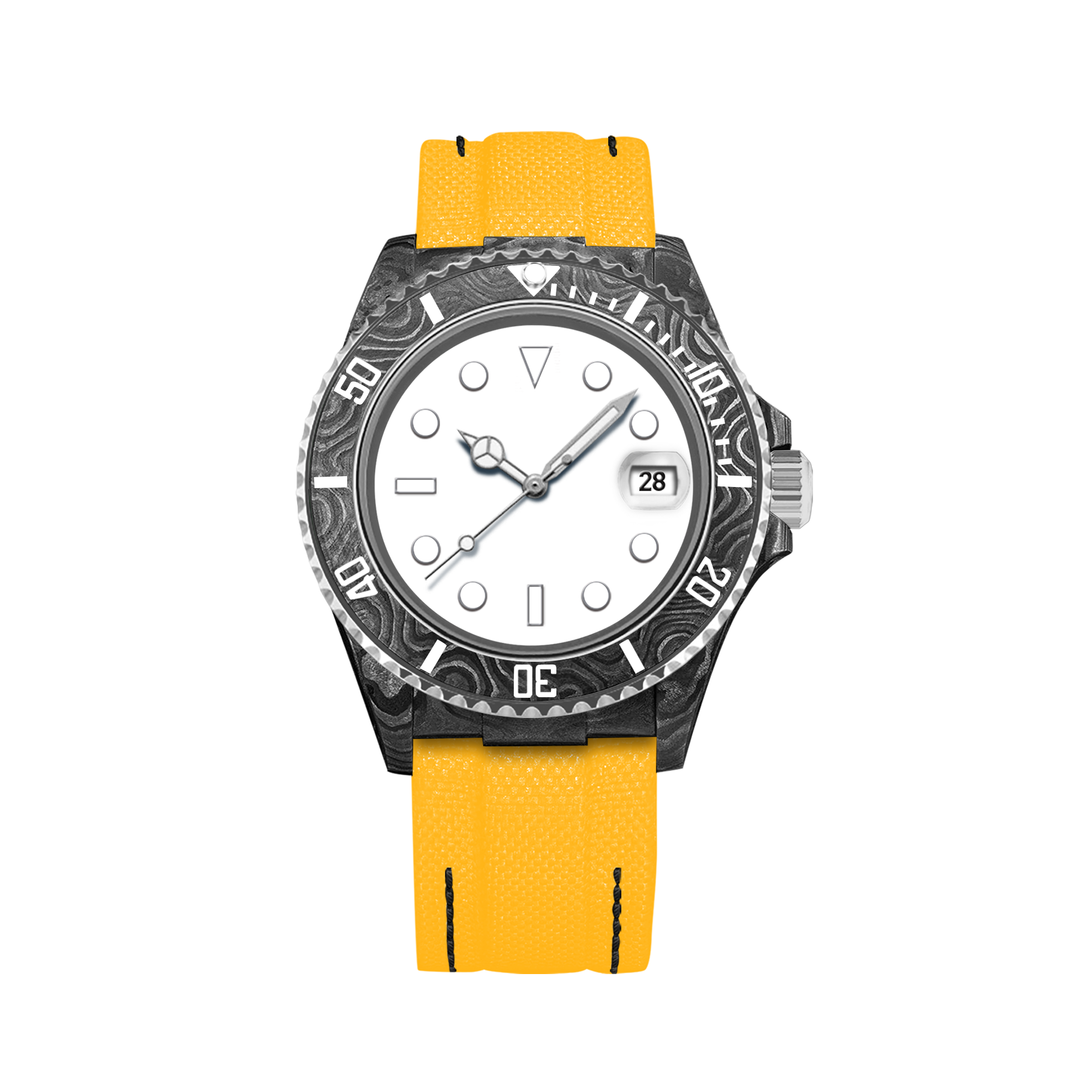 PERSONNALISER LA MONTRE EN FIBRE DE CARBONE HYDROCORE