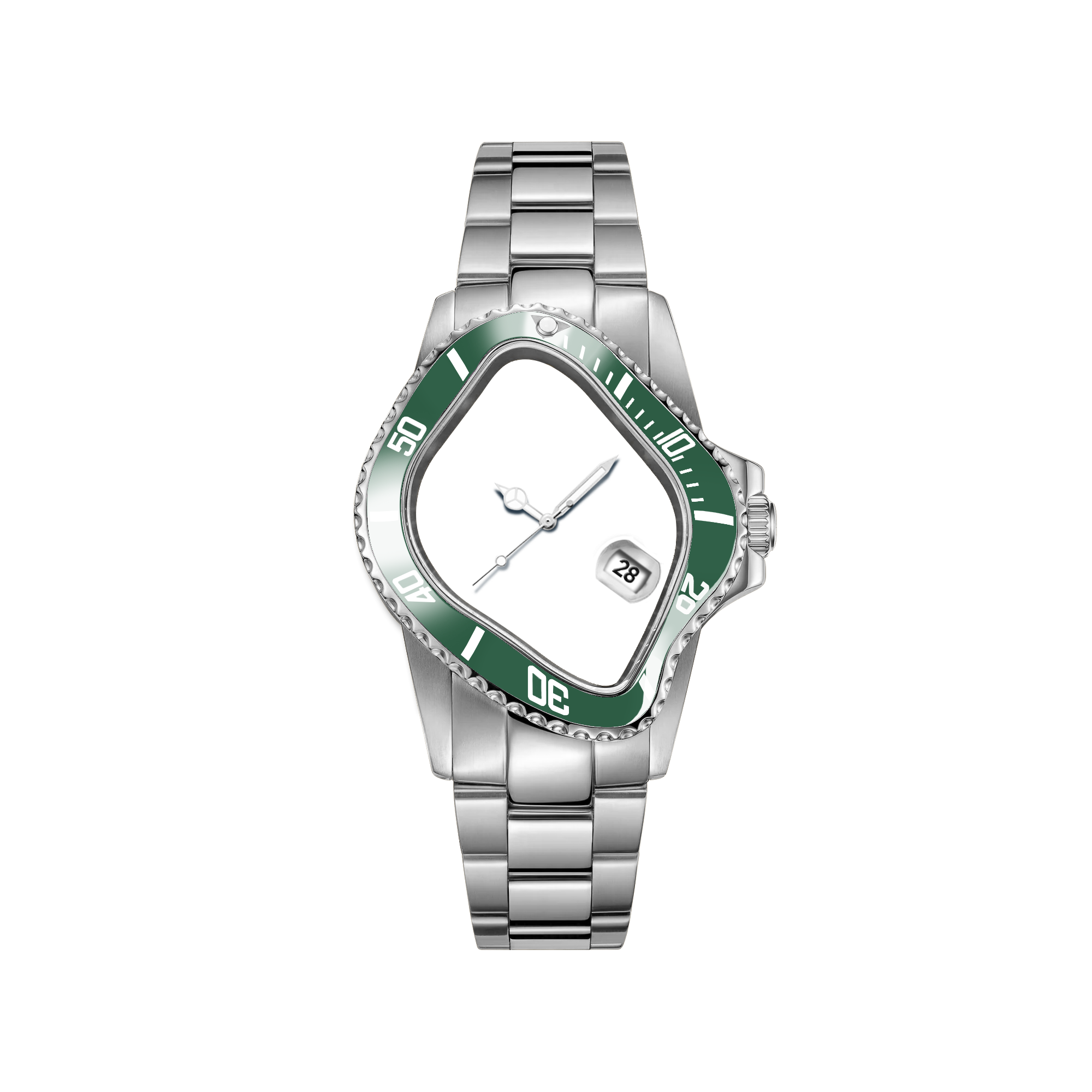 SILVER XENOFLUX CLASSIC WATCH CUSTOMIZE