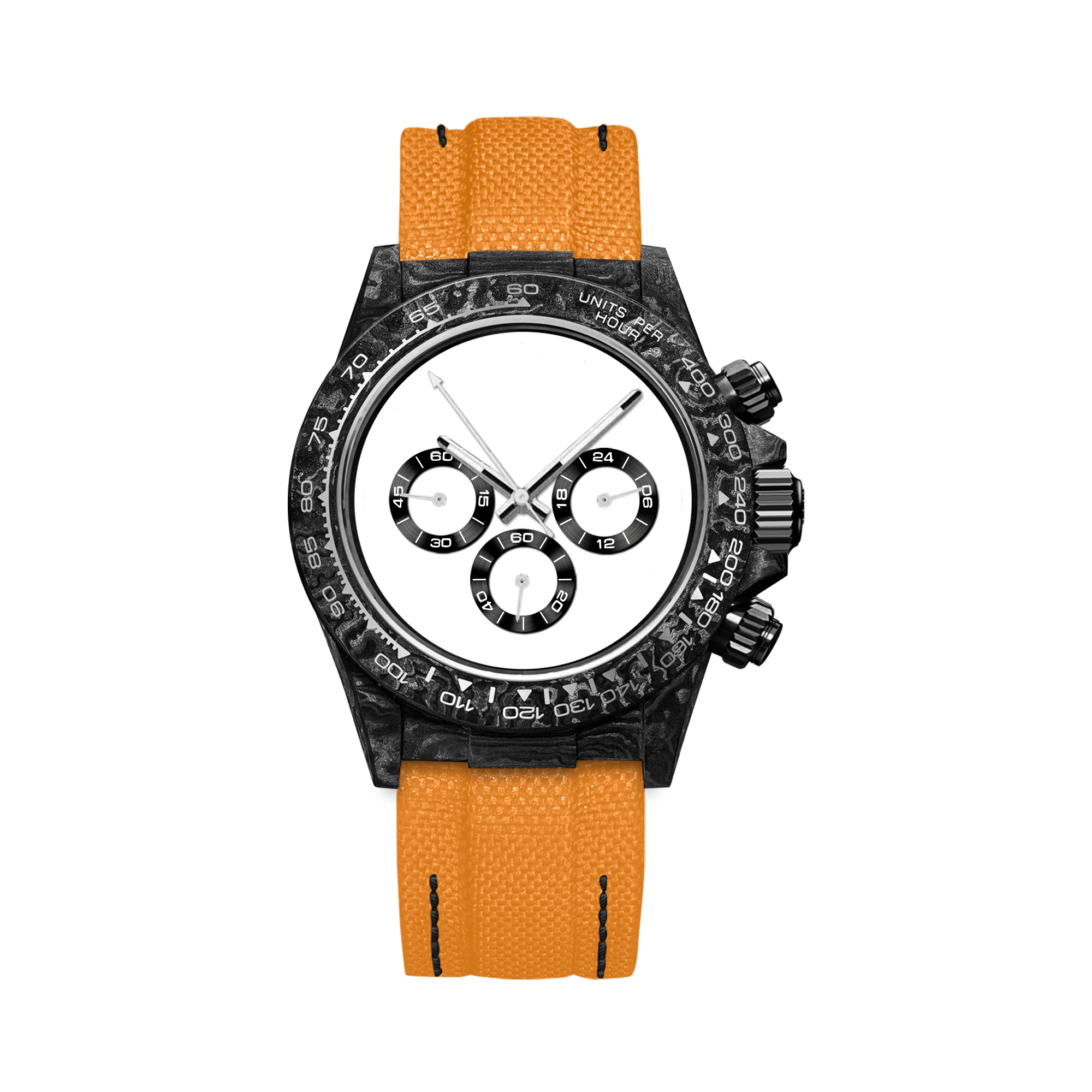 ساعة فيلوسيريكس المصنوعة من ألياف الكربون قابلة للتخصيص