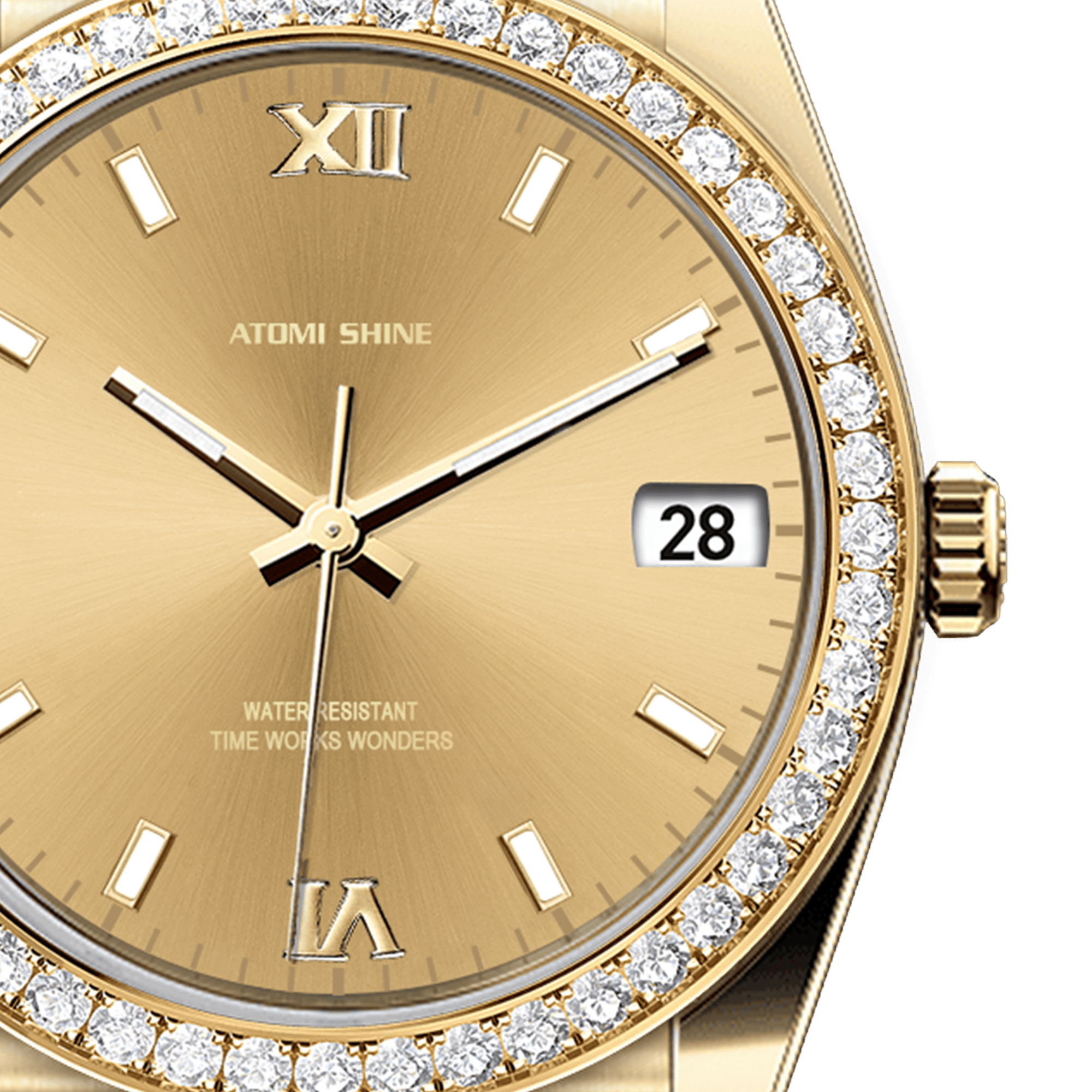 Eondate Diamond Watch - ATOMI SHINE