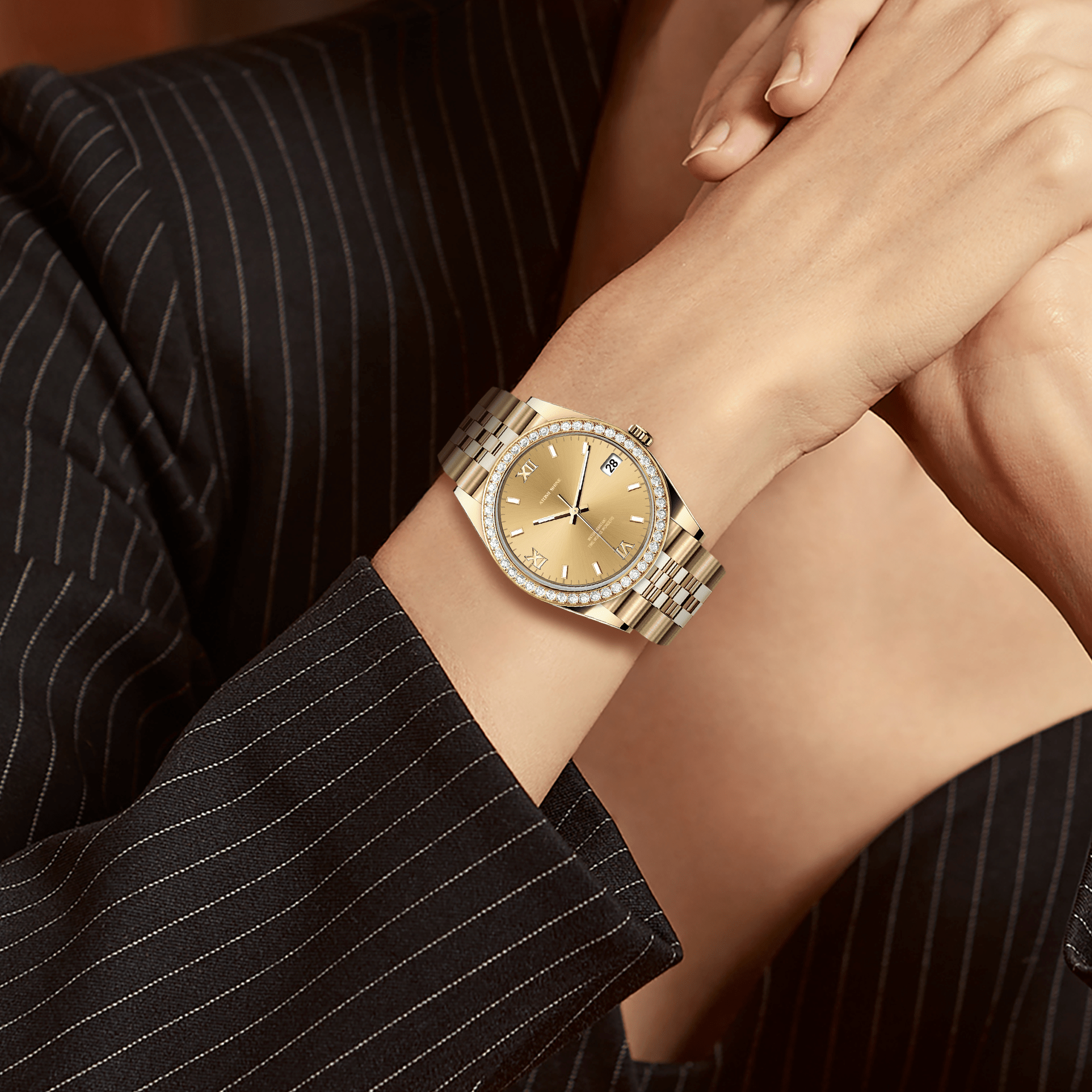 Eondate Diamond Watch - ATOMI SHINE