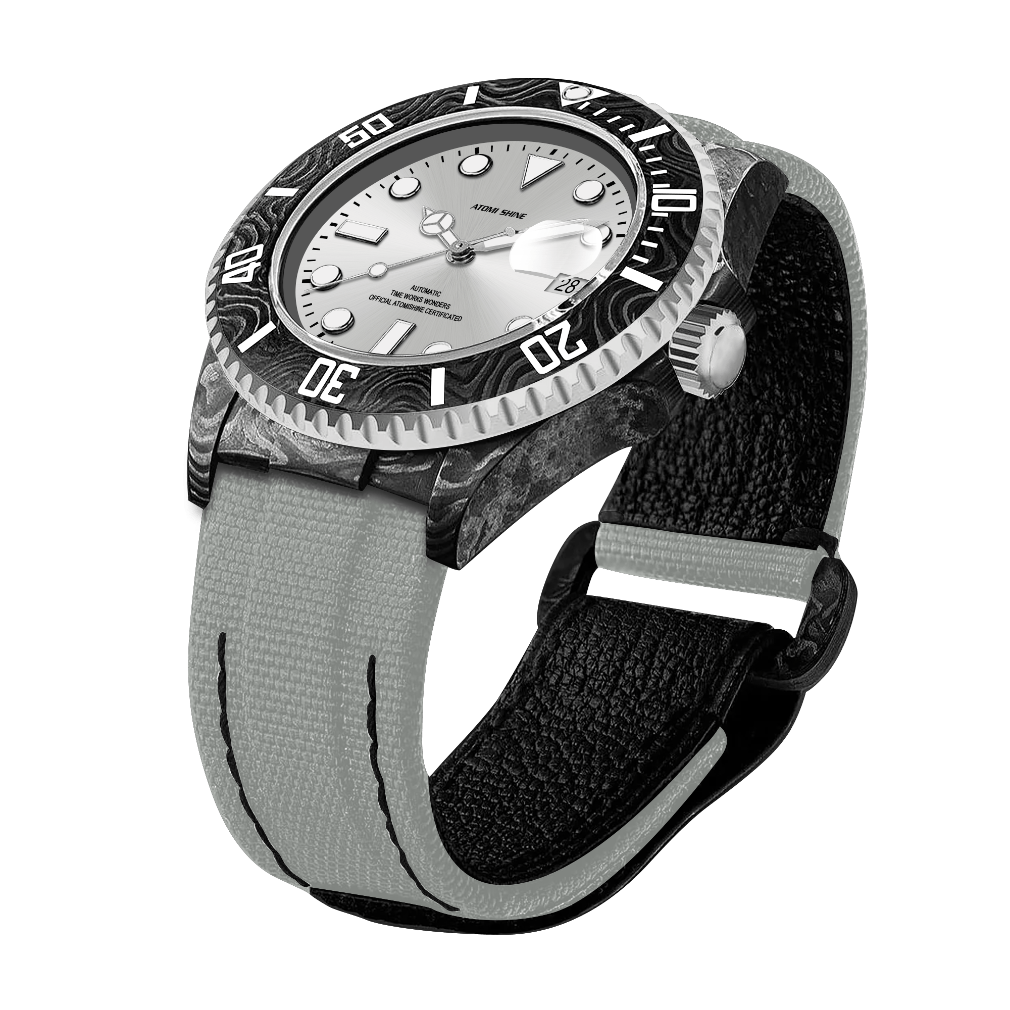 Hydrocore Carbon Fiber Watch - ATOMI SHINE