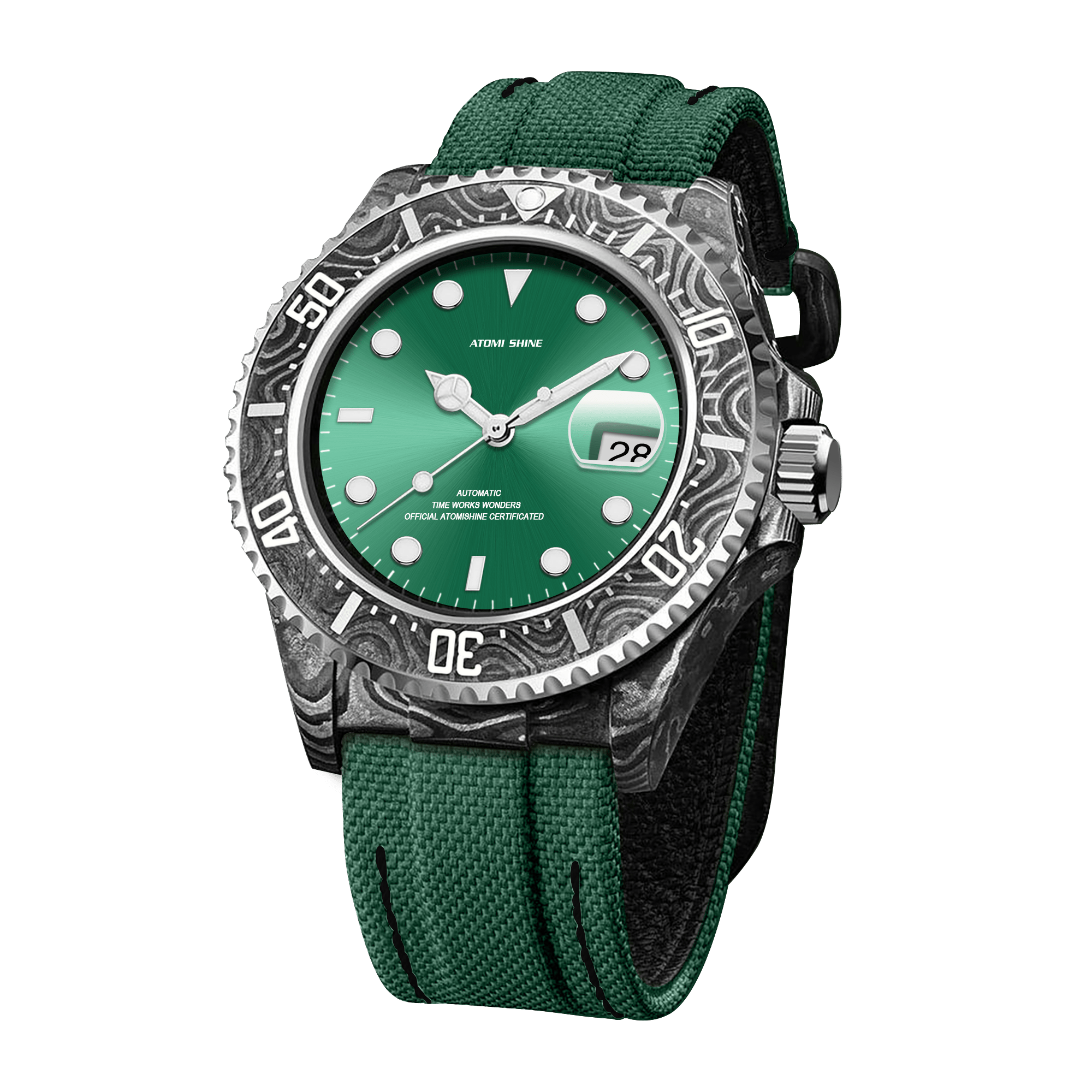 Hydrocore Carbon Fiber Watch - ATOMI SHINE