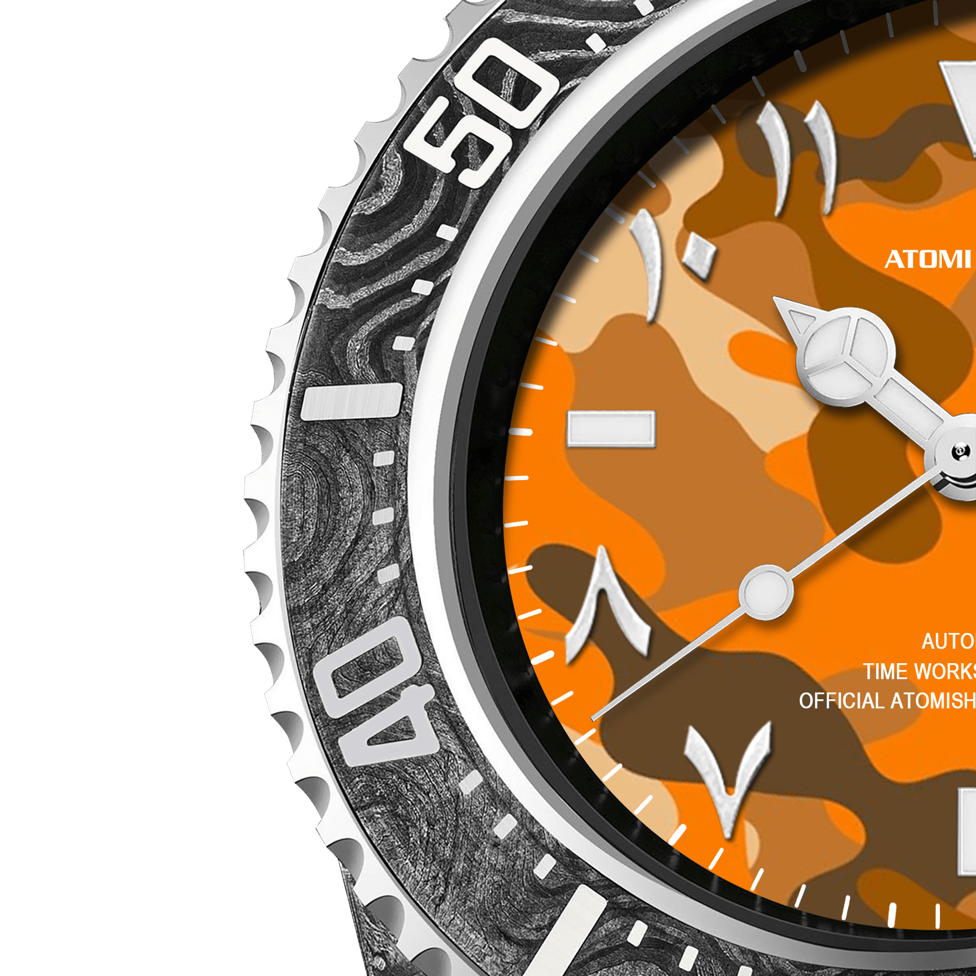 Hydrocore Carbon Fiber Watch - ATOMI SHINE