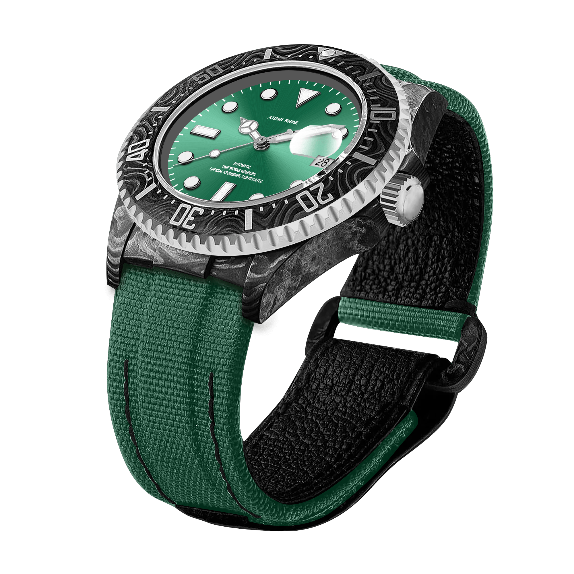 Hydrocore Carbon Fiber Watch - ATOMI SHINE
