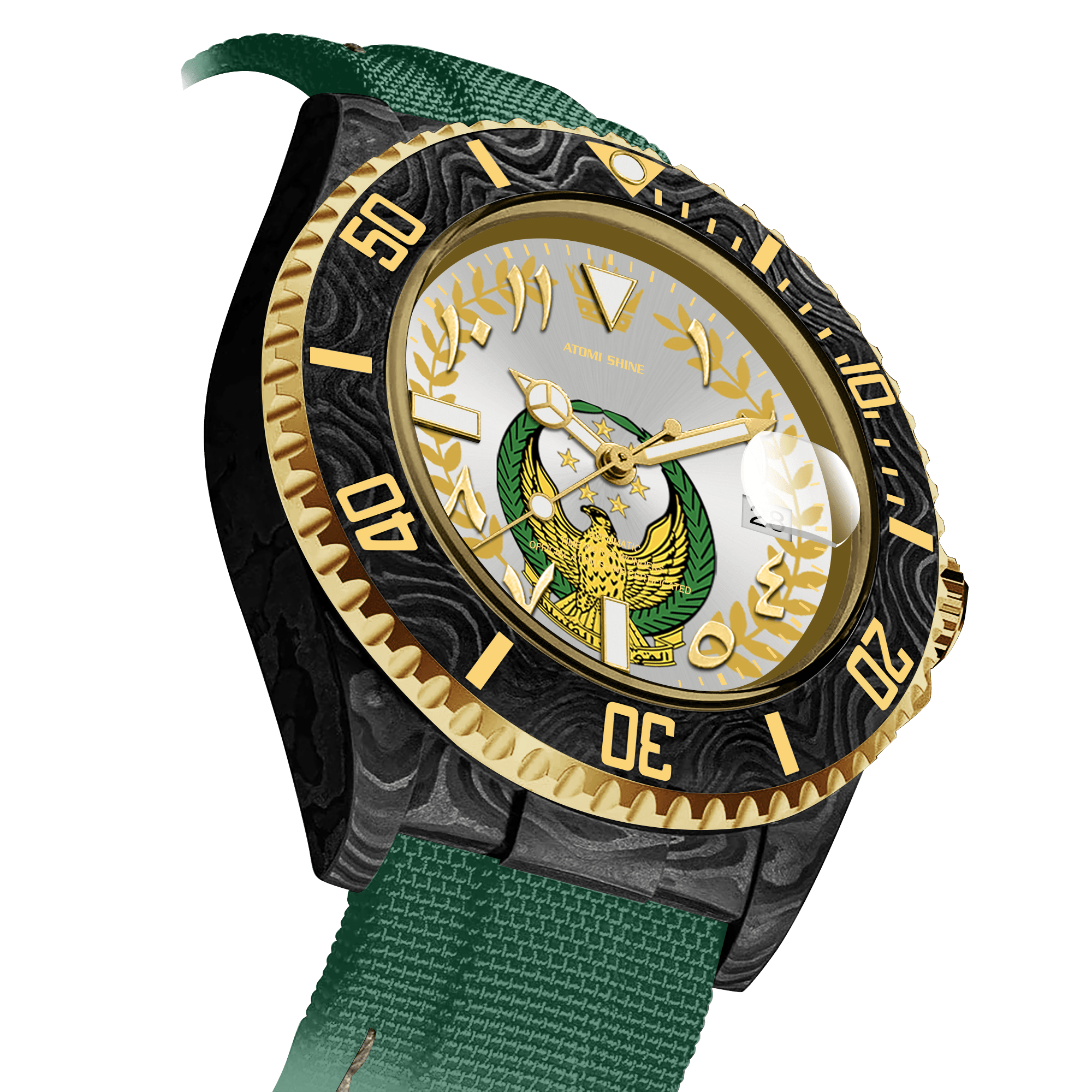 Hydrocore Carbon Fiber Watch - ATOMI SHINE