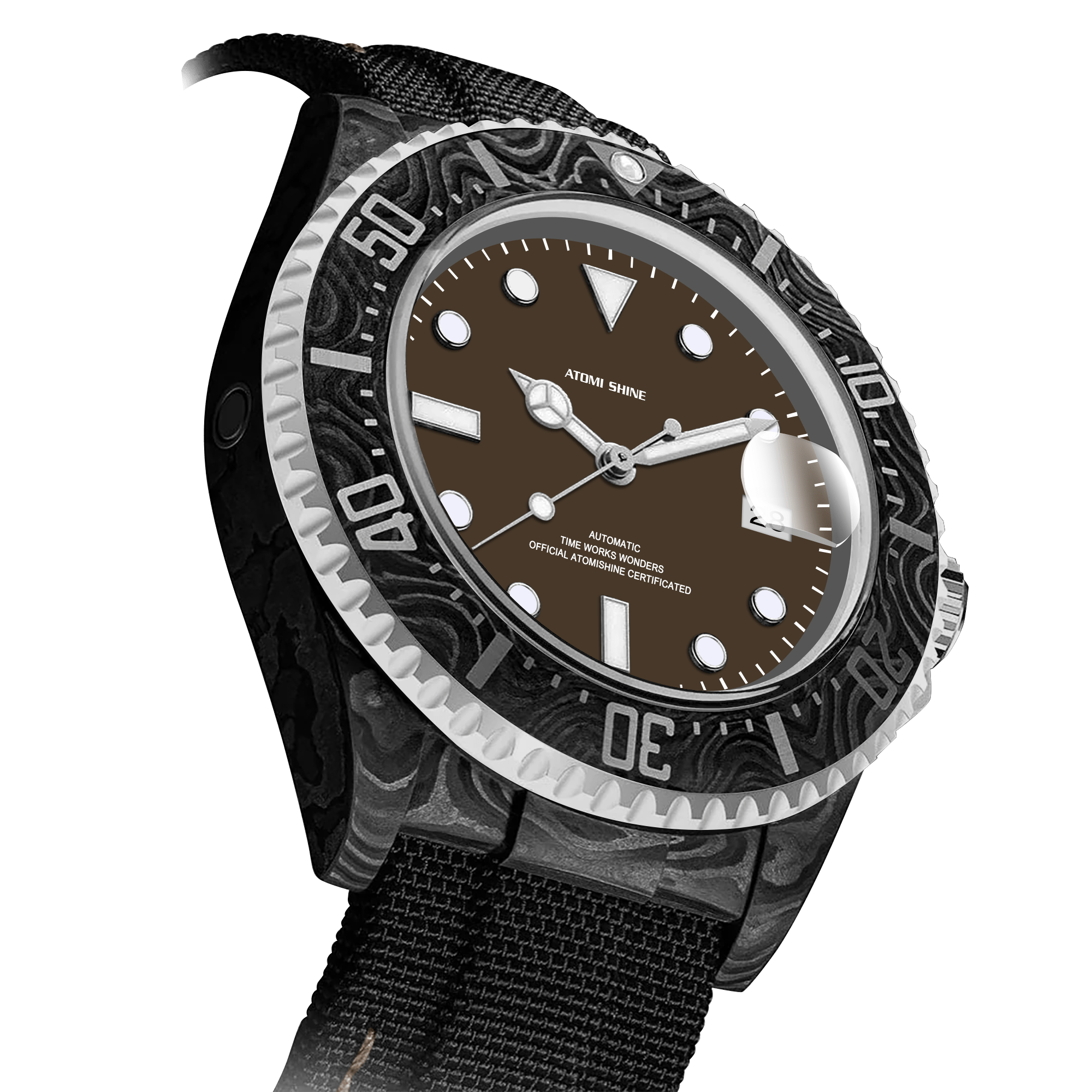 Hydrocore Carbon Fiber Watch - ATOMI SHINE