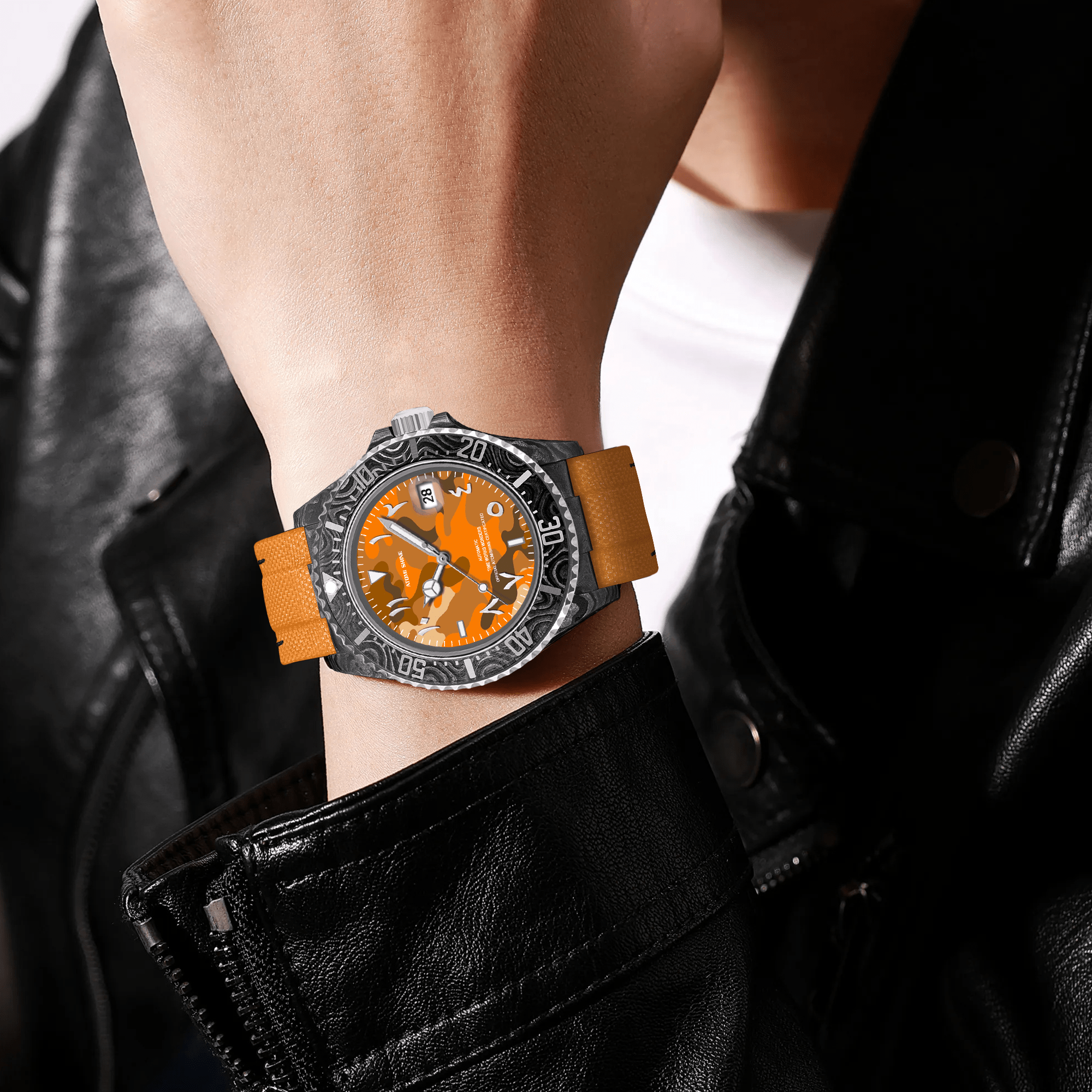 Hydrocore Carbon Fiber Watch - ATOMI SHINE