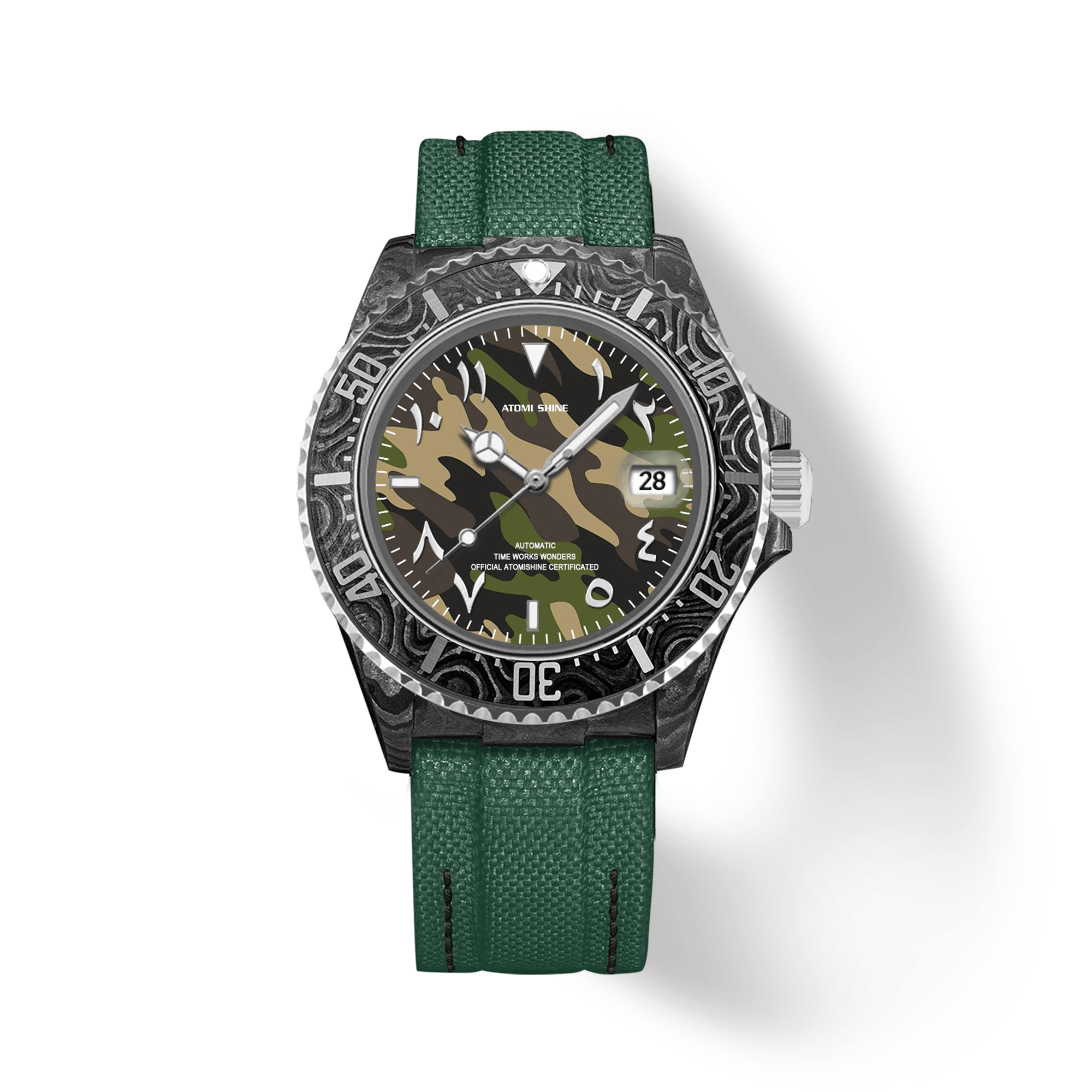 Hydrocore Carbon Fiber Watch - ATOMI SHINE