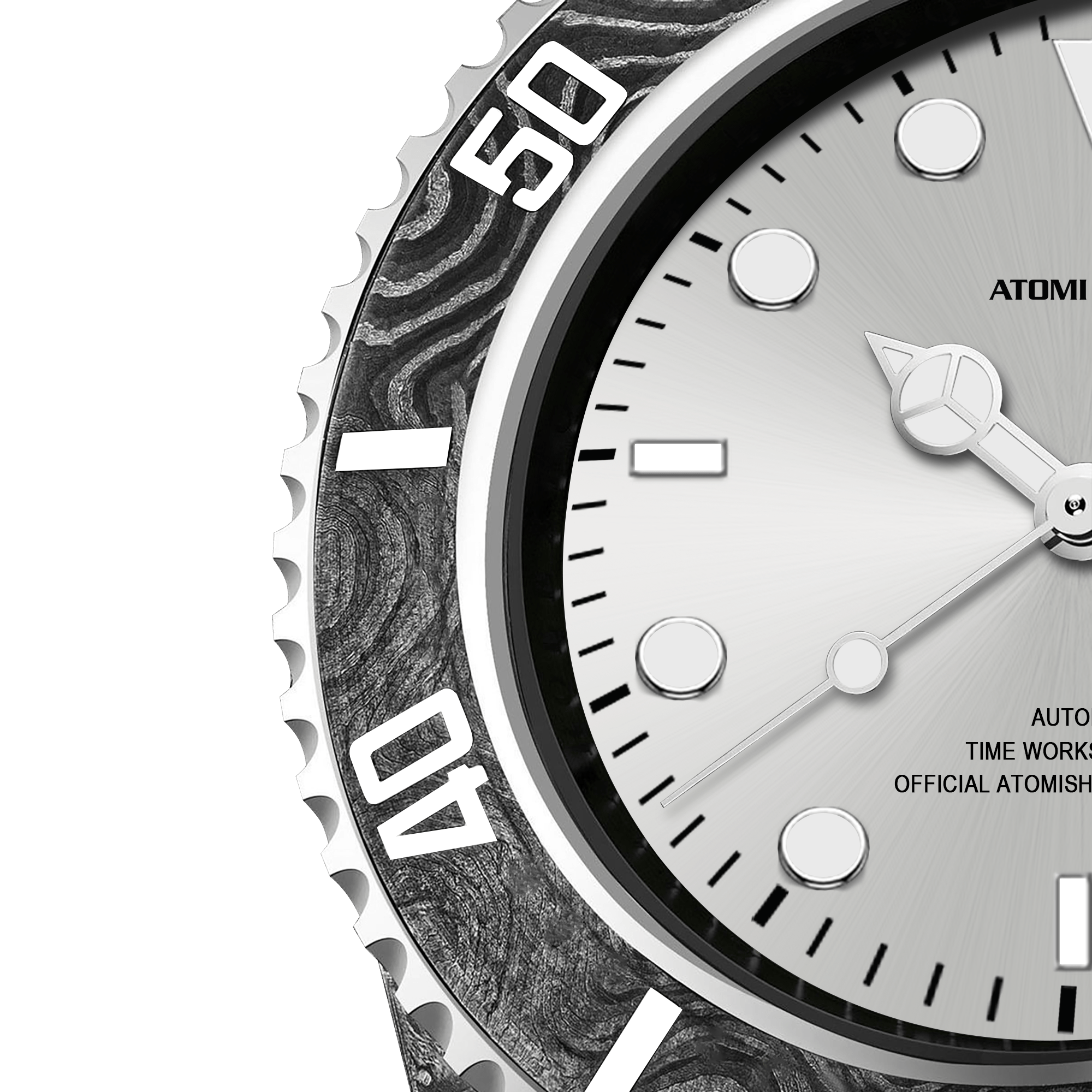 Hydrocore Carbon Fiber Watch - ATOMI SHINE