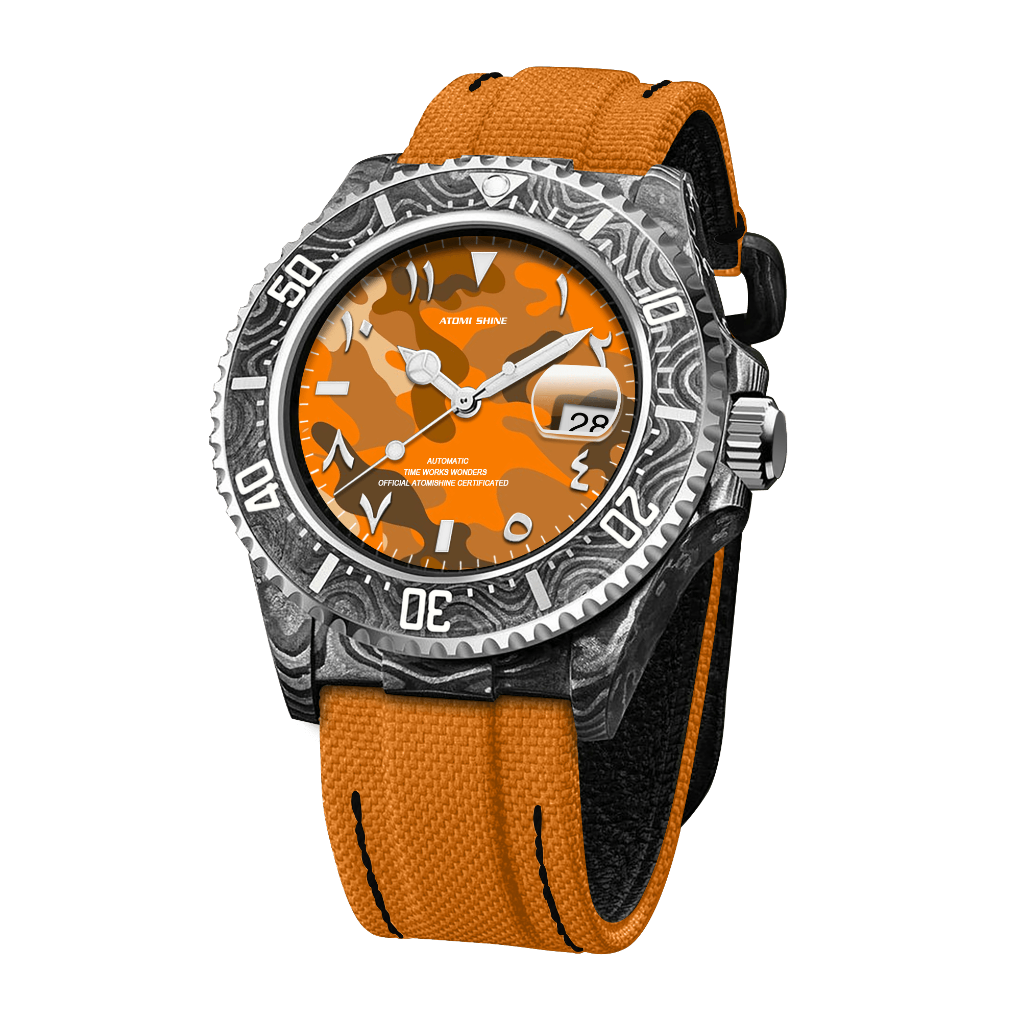 Hydrocore Carbon Fiber Watch - ATOMI SHINE