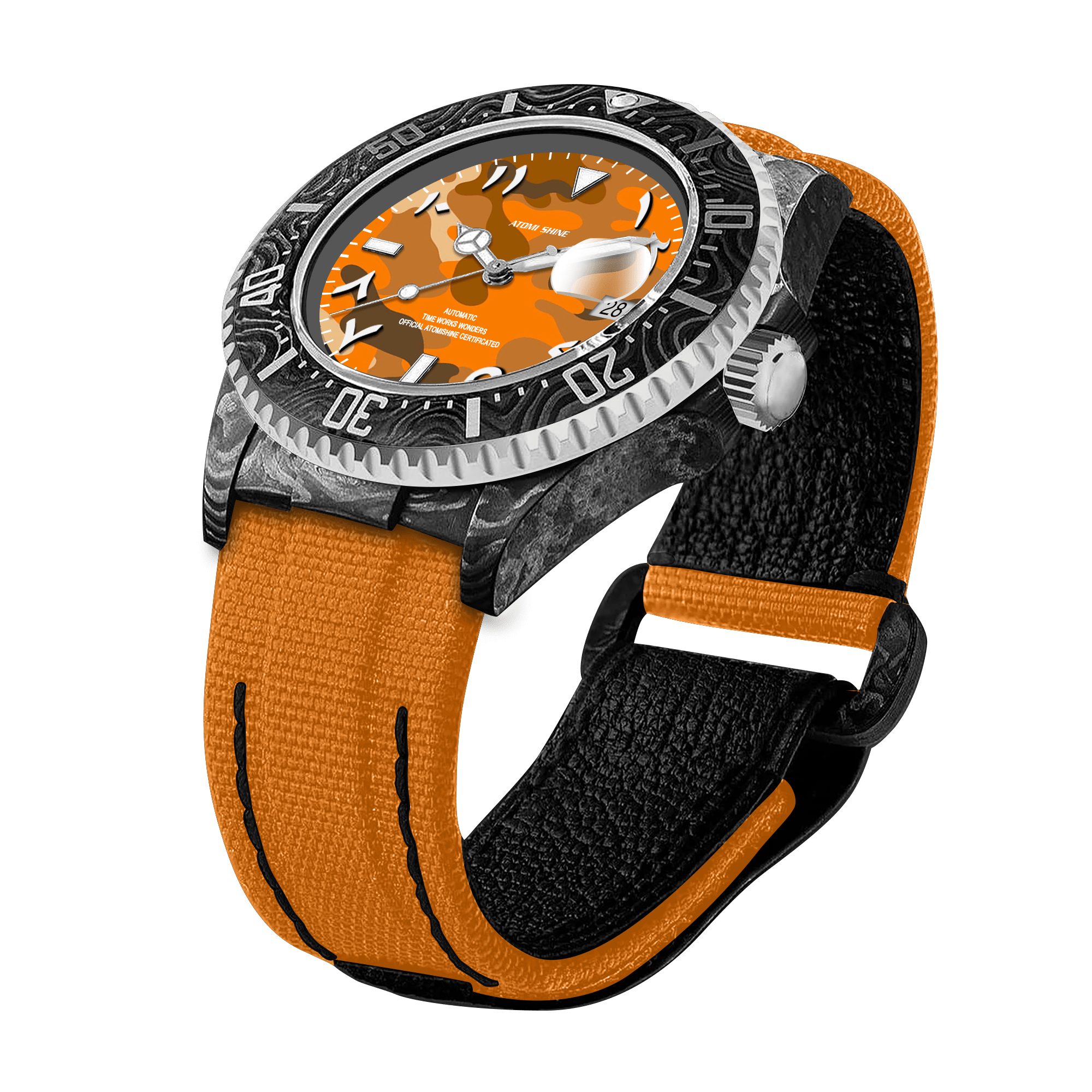 Hydrocore Carbon Fiber Watch - ATOMI SHINE