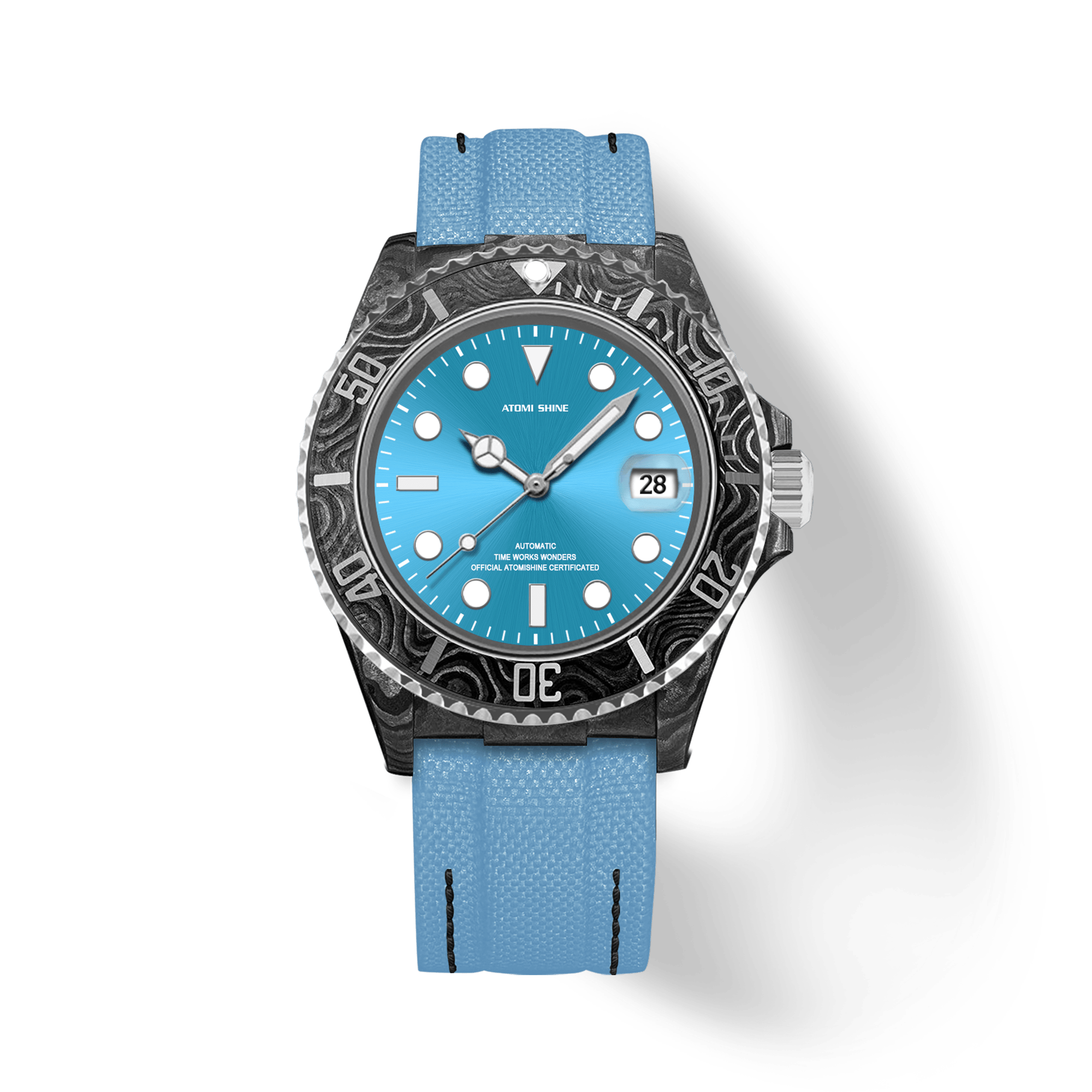 Hydrocore Carbon Fiber Watch - ATOMI SHINE