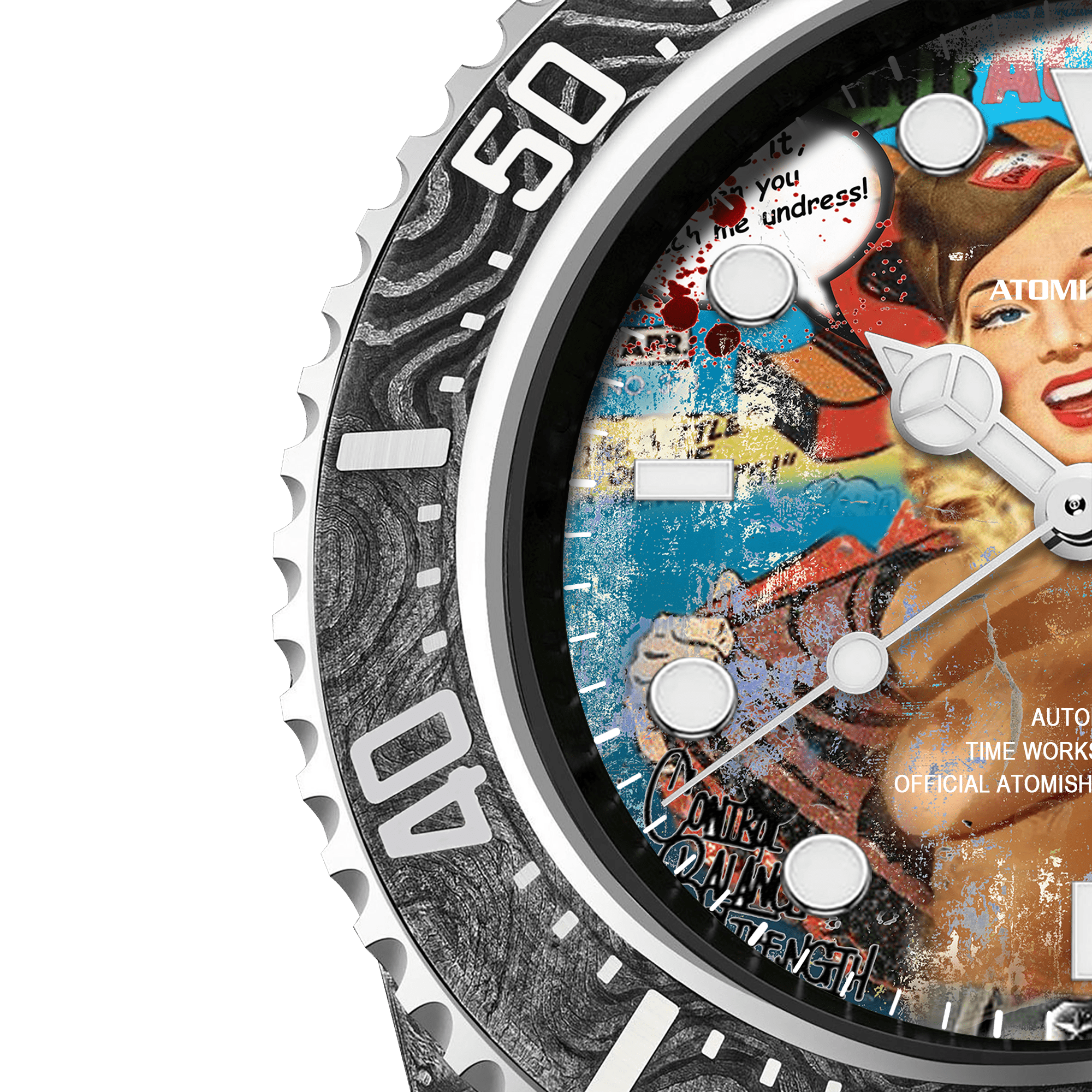 Hydrocore Carbon Fiber Watch - ATOMI SHINE