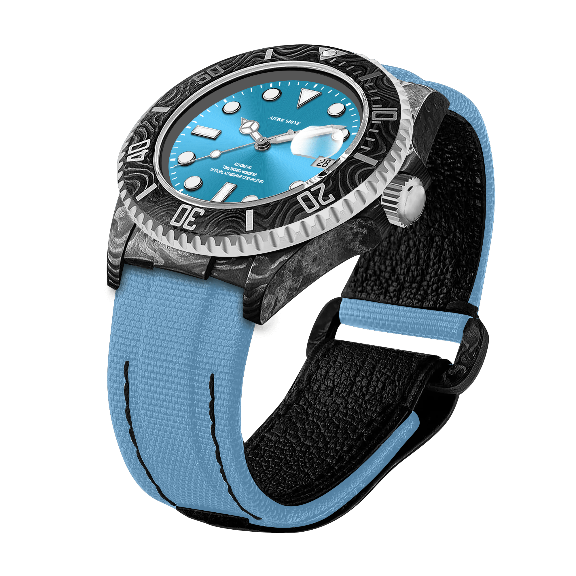 Hydrocore Carbon Fiber Watch - ATOMI SHINE