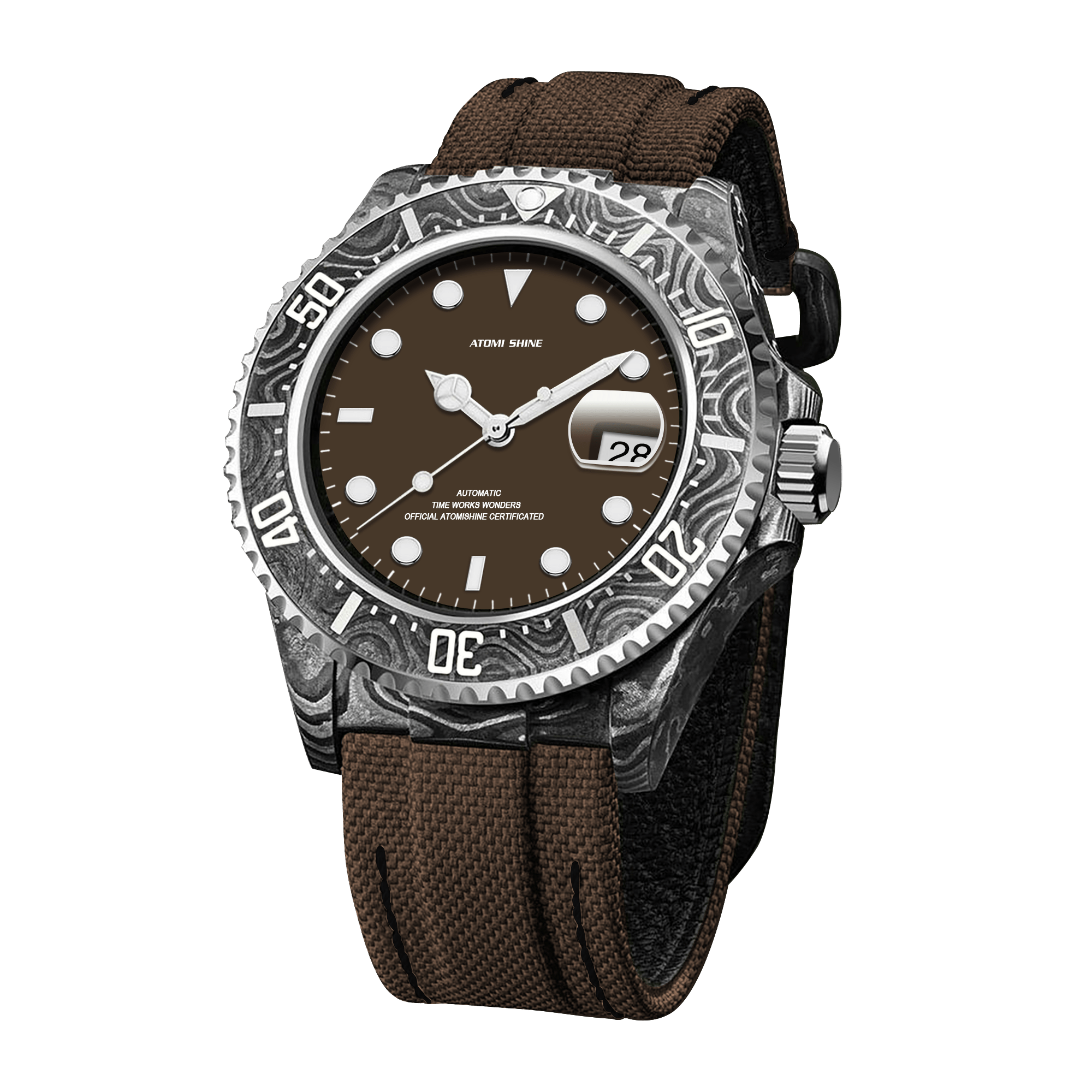 Hydrocore Carbon Fiber Watch - ATOMI SHINE