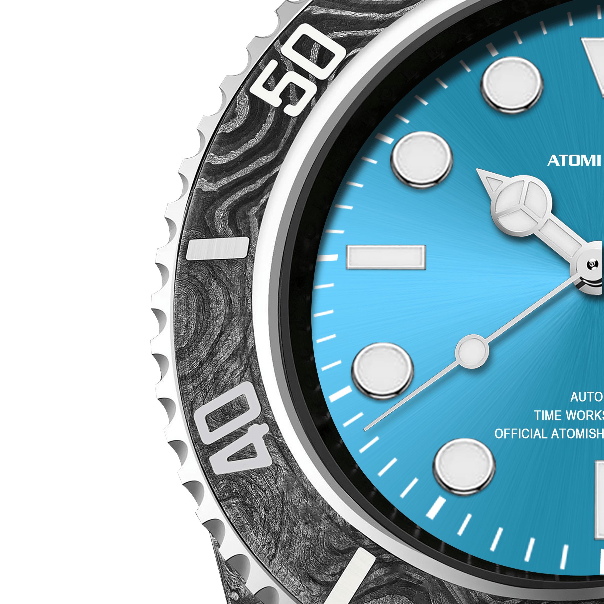 Hydrocore Carbon Fiber Watch - ATOMI SHINE