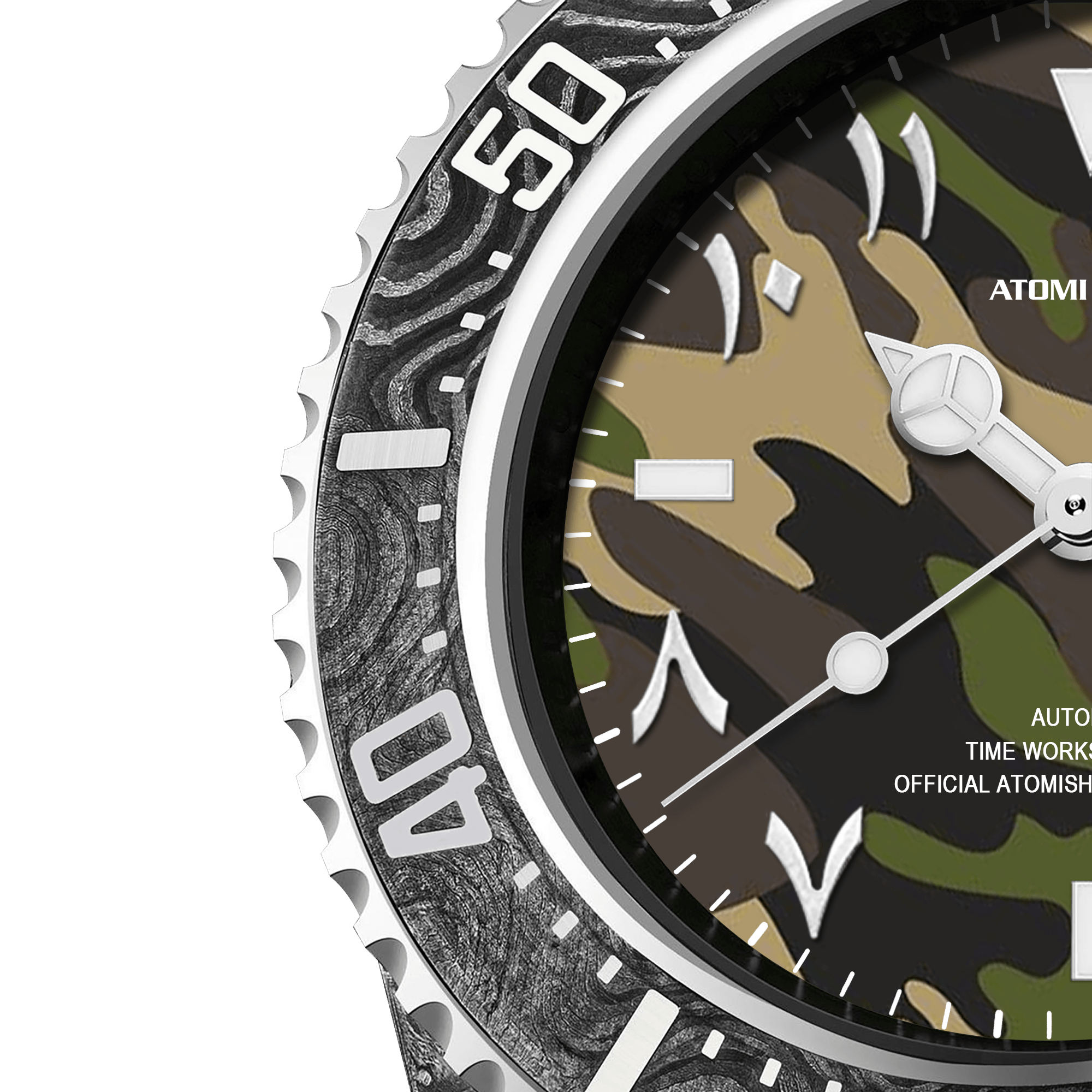 Hydrocore Carbon Fiber Watch - ATOMI SHINE