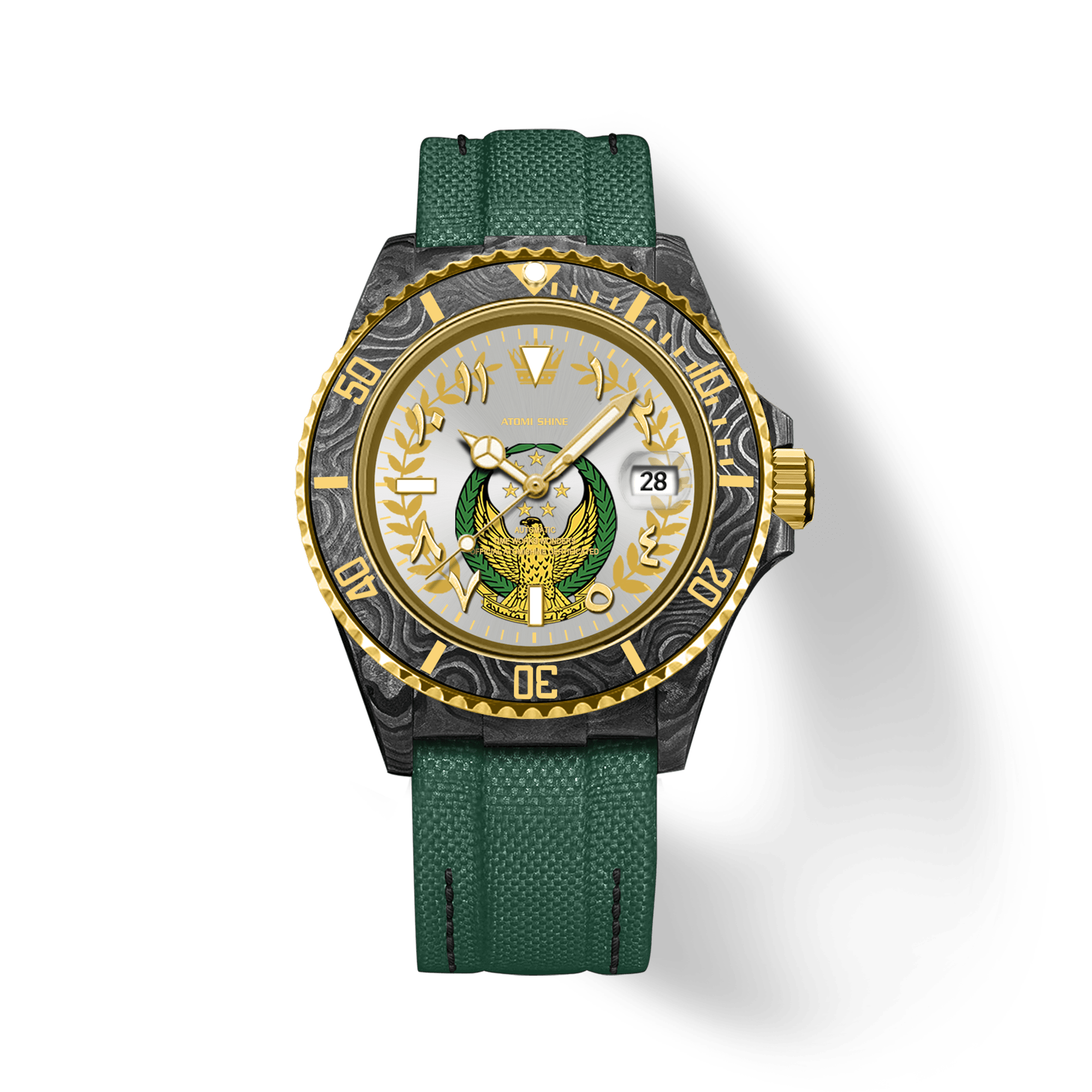 Hydrocore Carbon Fiber Watch - ATOMI SHINE