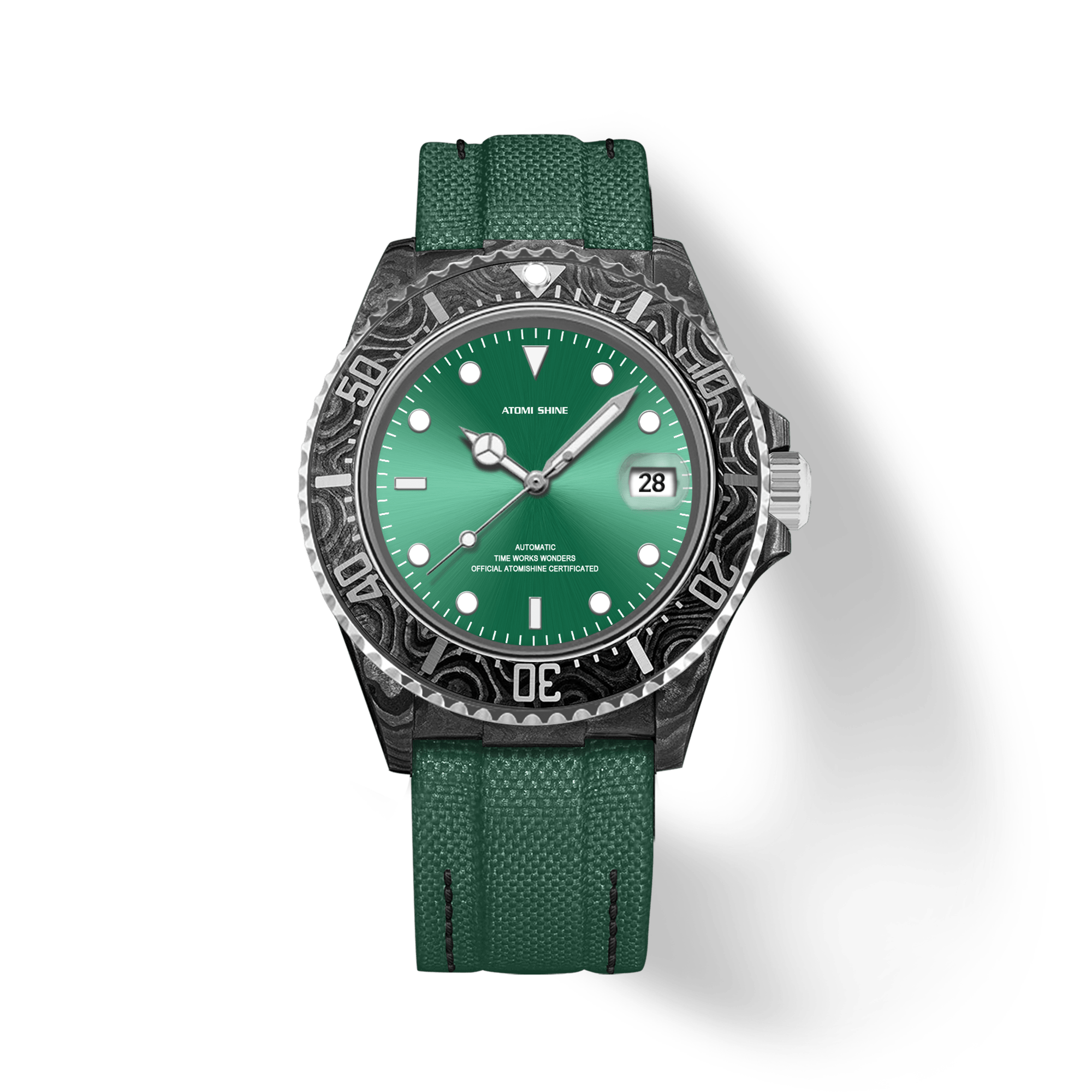 Hydrocore Carbon Fiber Watch - ATOMI SHINE