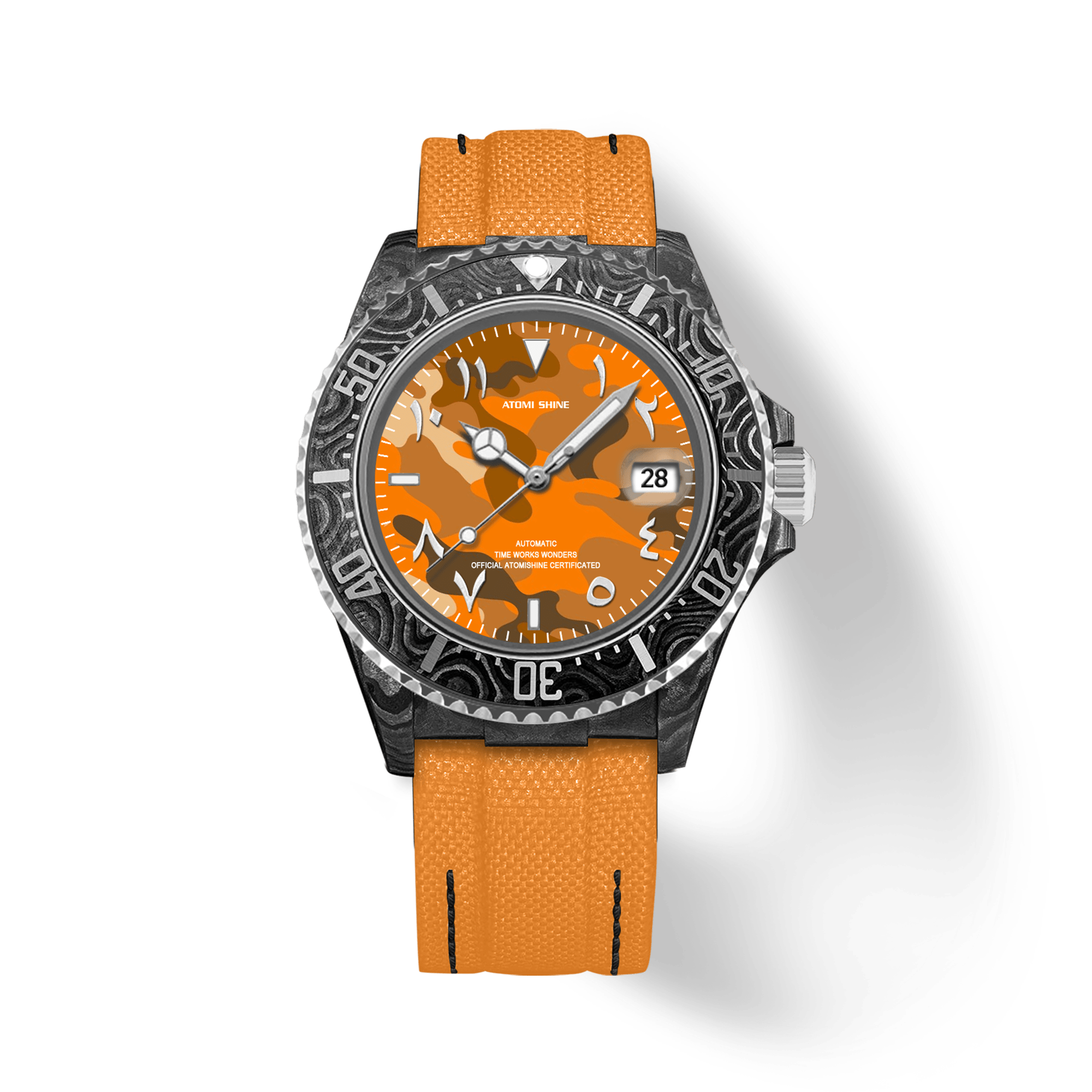 Hydrocore Carbon Fiber Watch - ATOMI SHINE