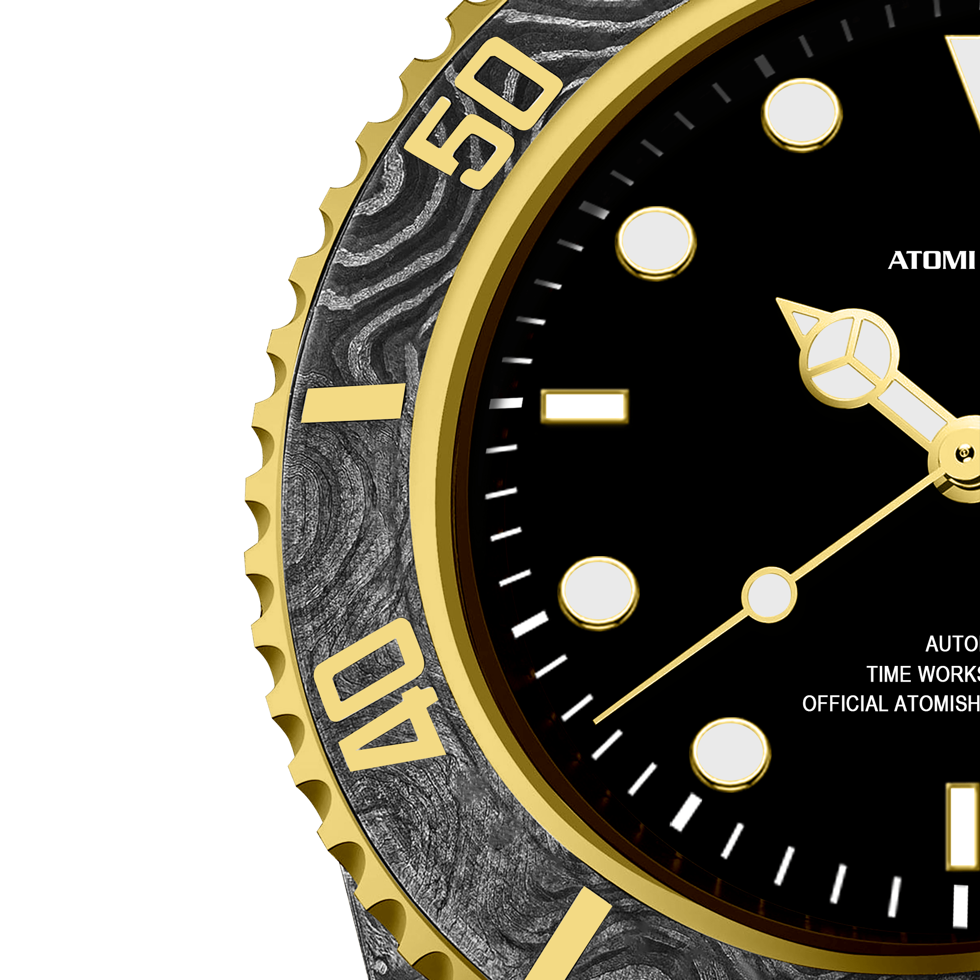Hydrocore Carbon Fiber Watch - ATOMI SHINE