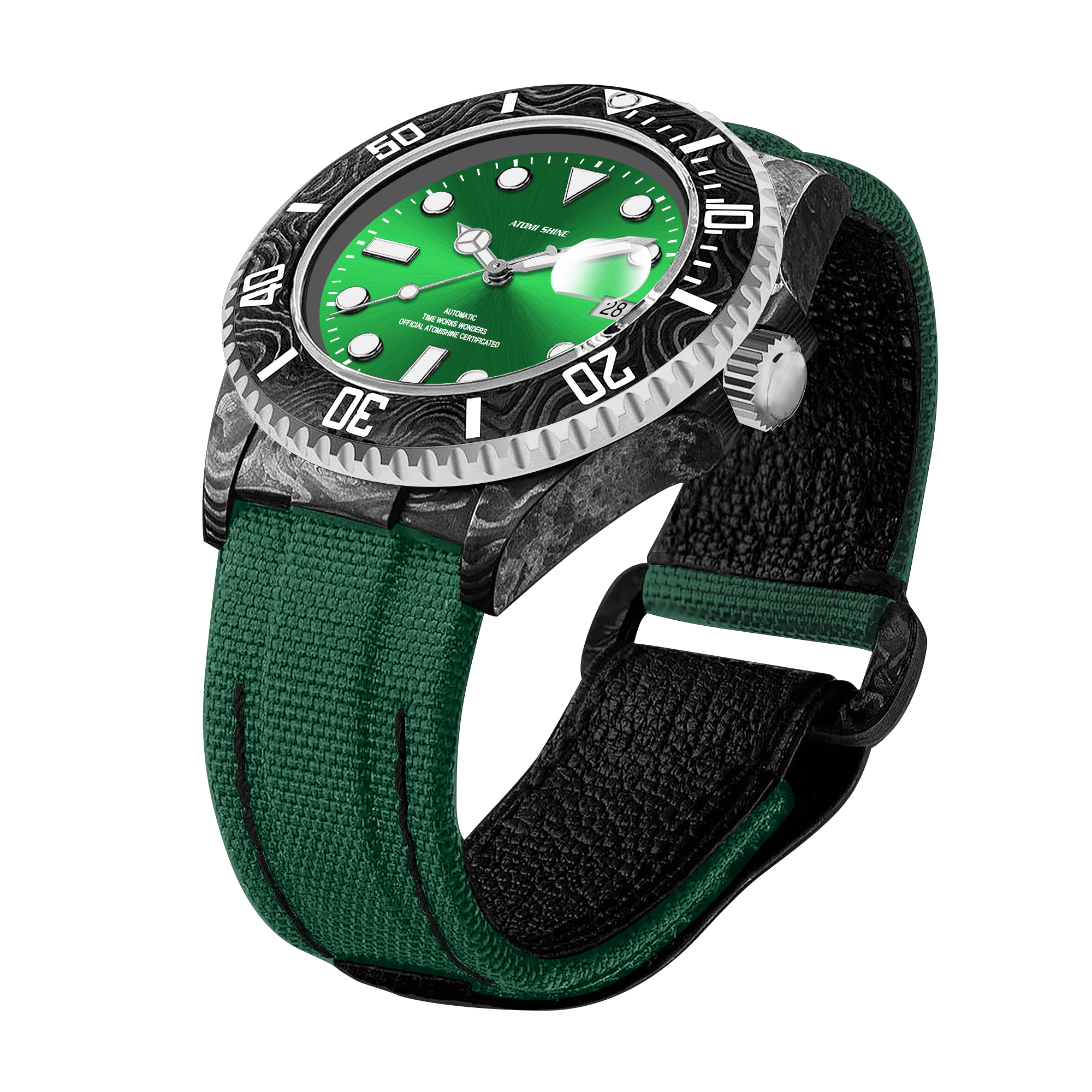Hydrocore Carbon Fiber Watch - ATOMI SHINE