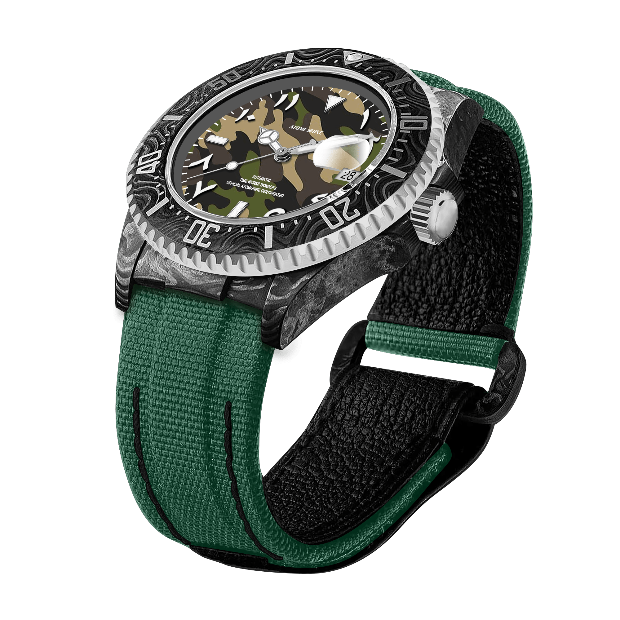 Hydrocore Carbon Fiber Watch - ATOMI SHINE
