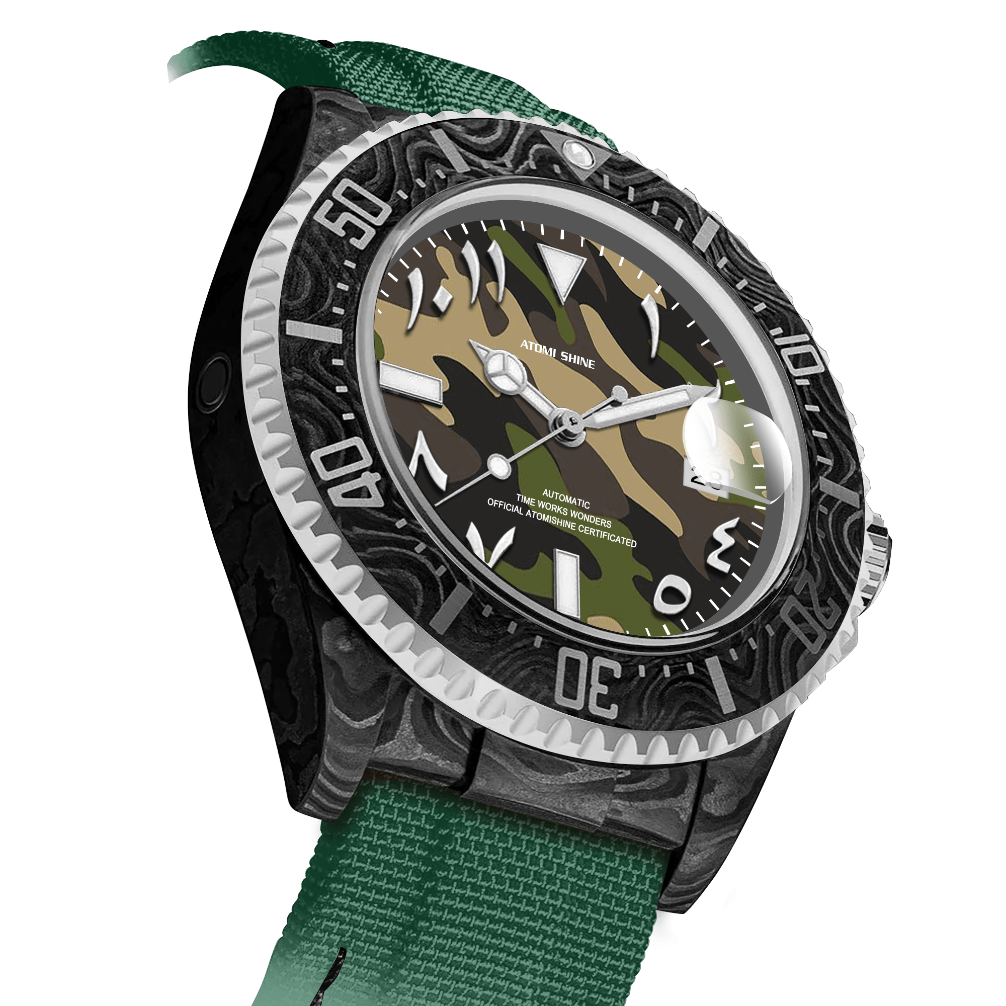 Hydrocore Carbon Fiber Watch - ATOMI SHINE
