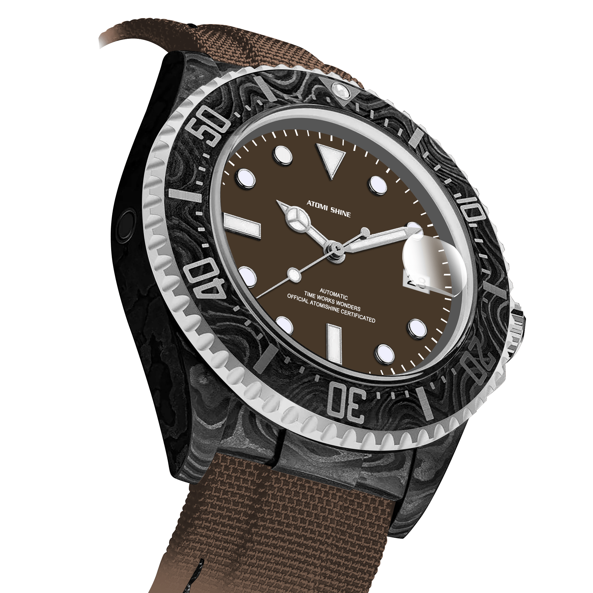 Hydrocore Carbon Fiber Watch - ATOMI SHINE
