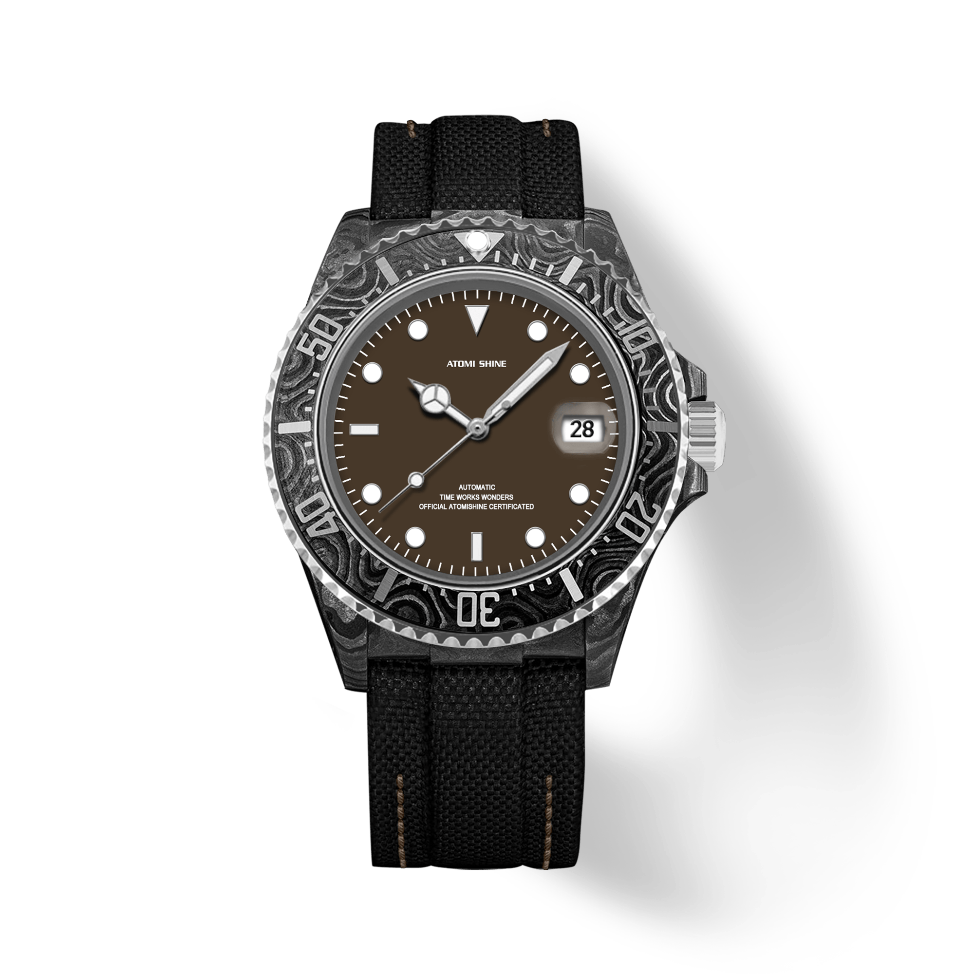 Hydrocore Carbon Fiber Watch - ATOMI SHINE