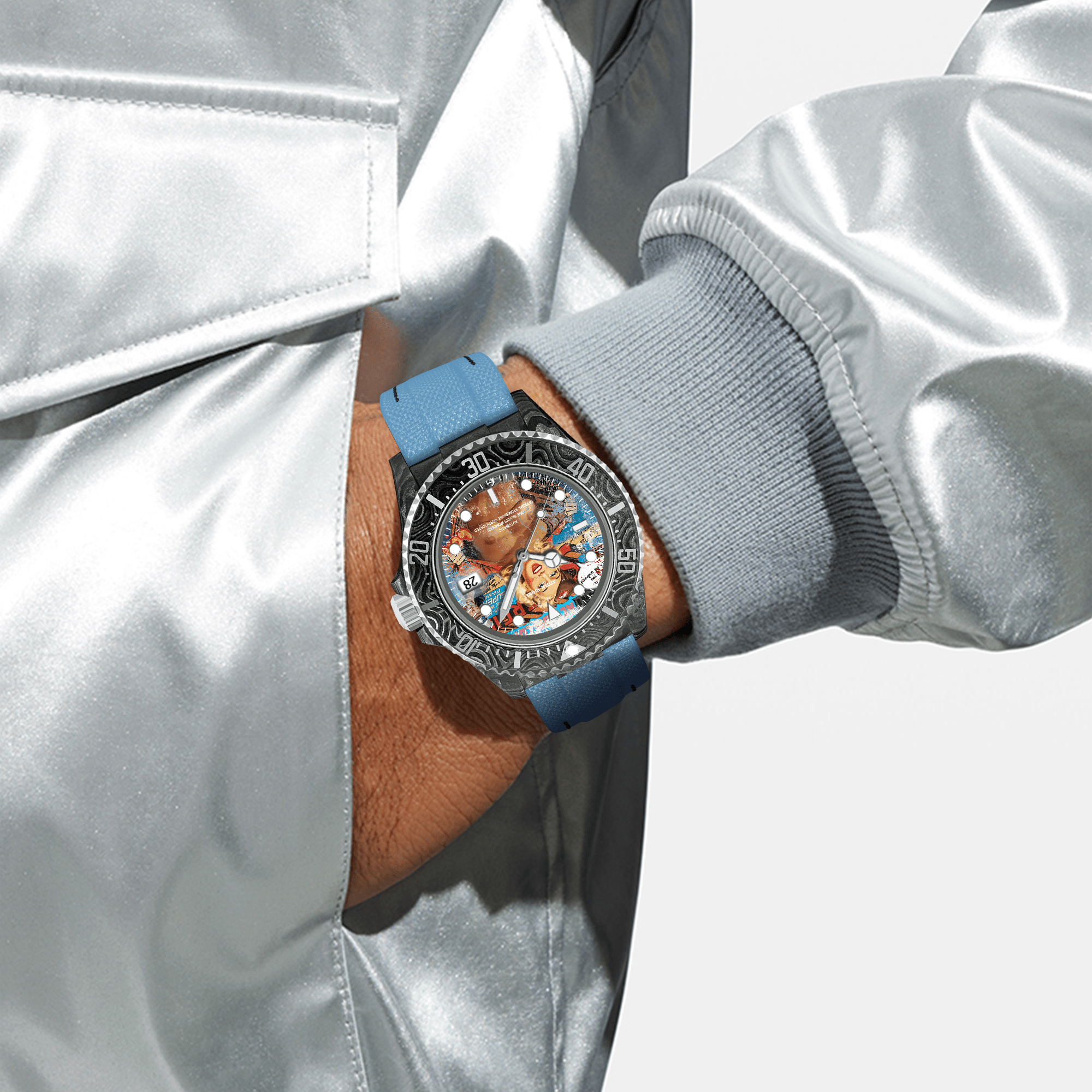 Hydrocore Carbon Fiber Watch - ATOMI SHINE