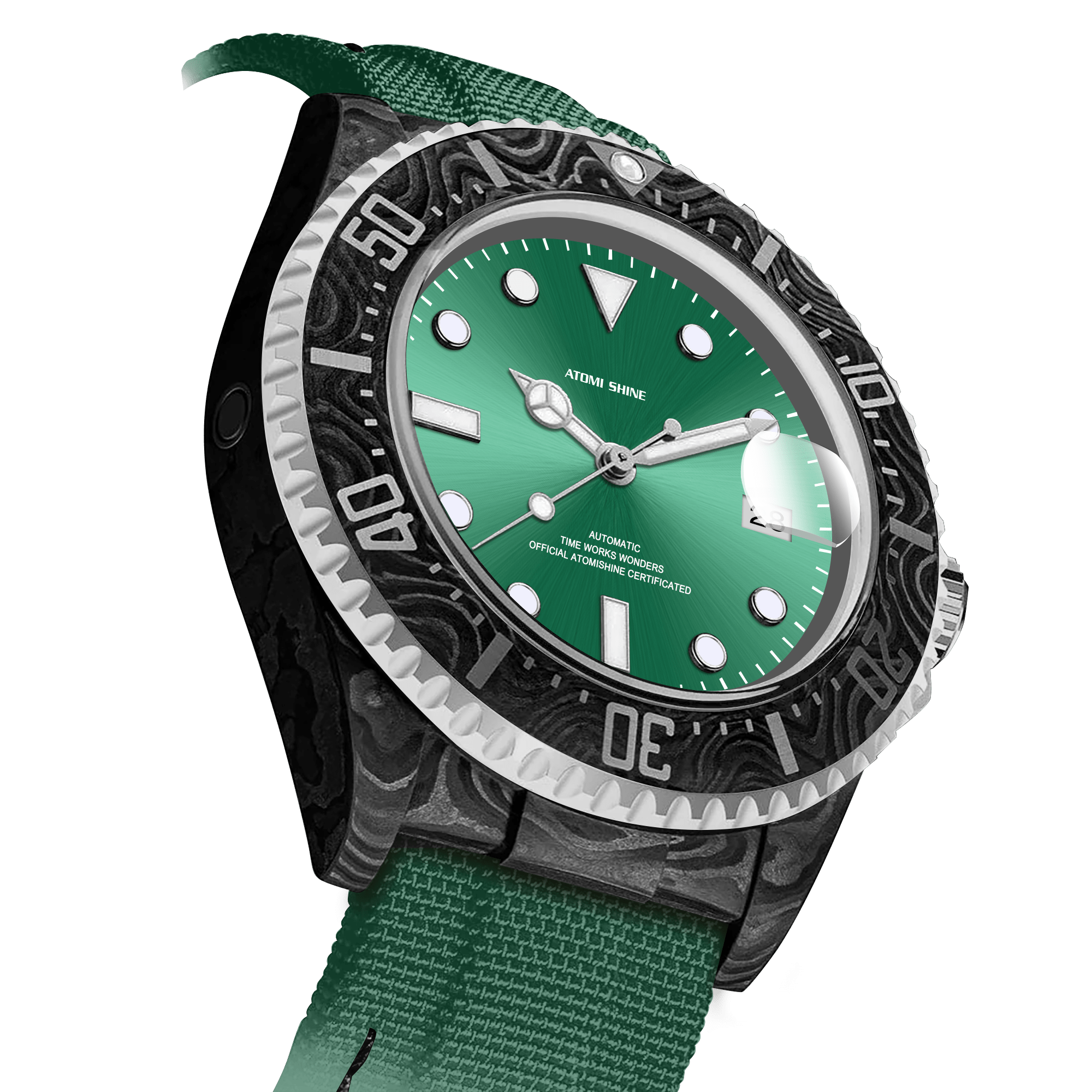 Hydrocore Carbon Fiber Watch - ATOMI SHINE