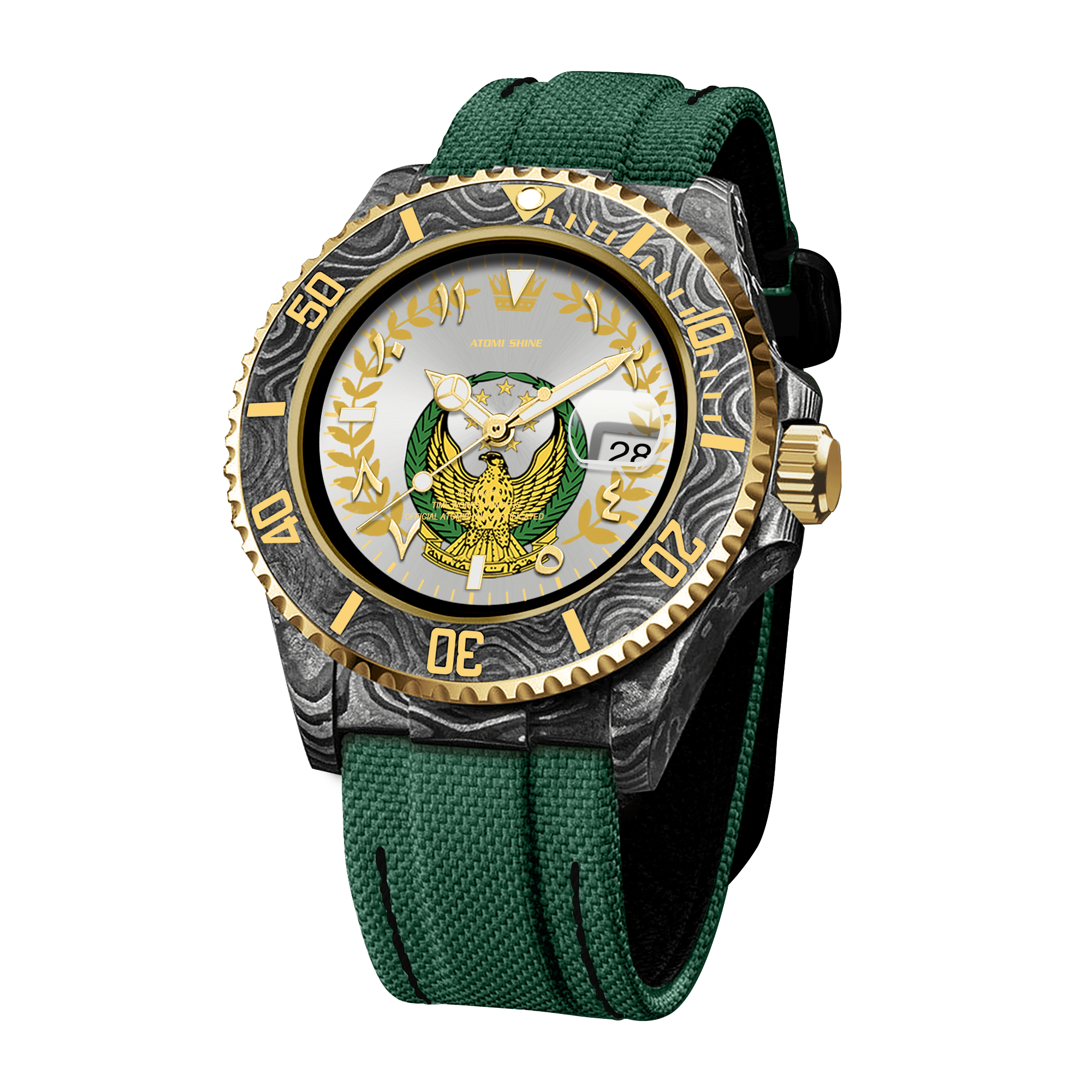 Hydrocore Carbon Fiber Watch - ATOMI SHINE