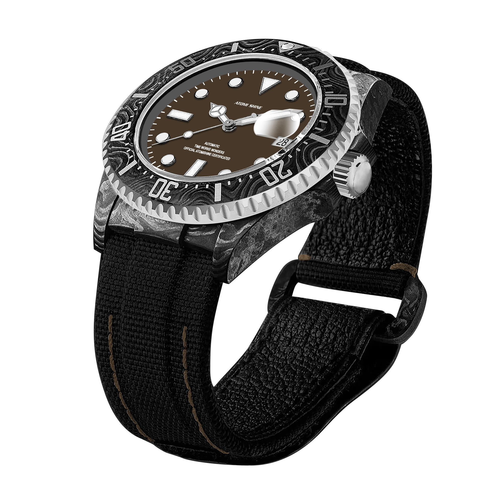Hydrocore Carbon Fiber Watch - ATOMI SHINE