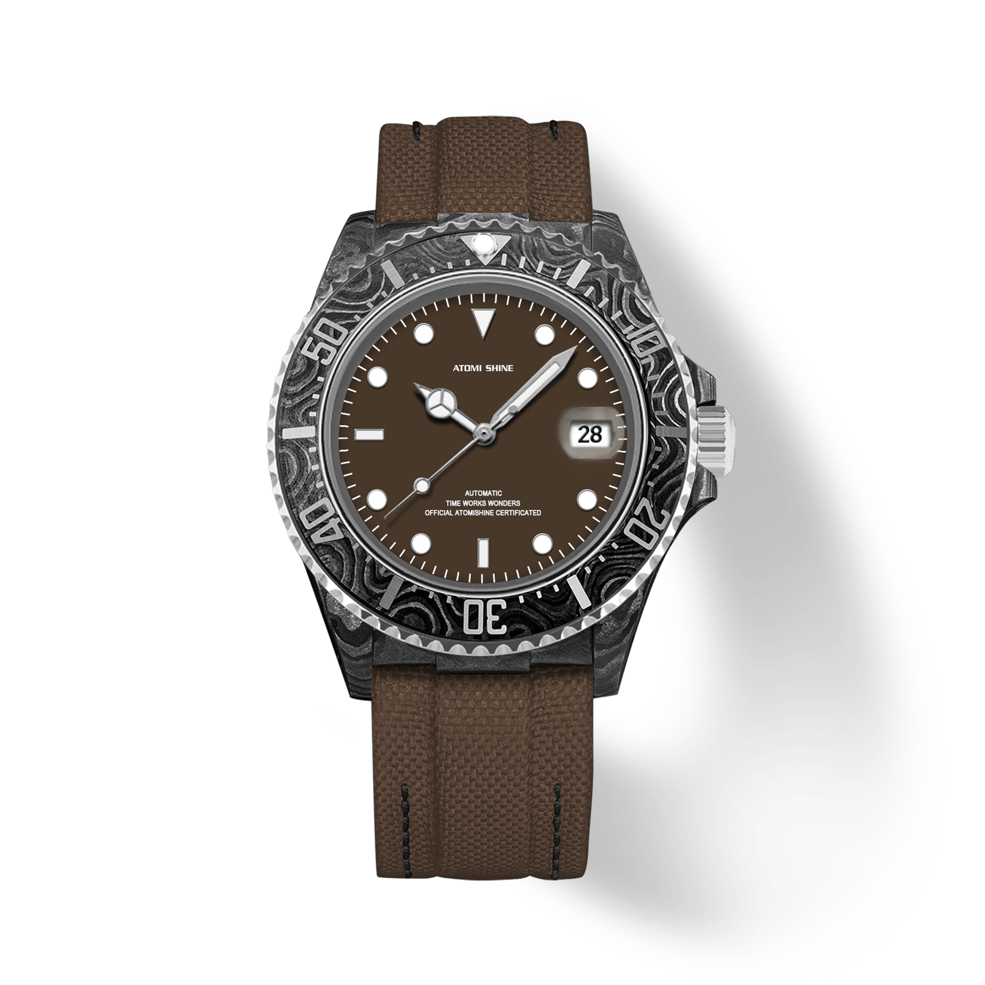Hydrocore Carbon Fiber Watch - ATOMI SHINE