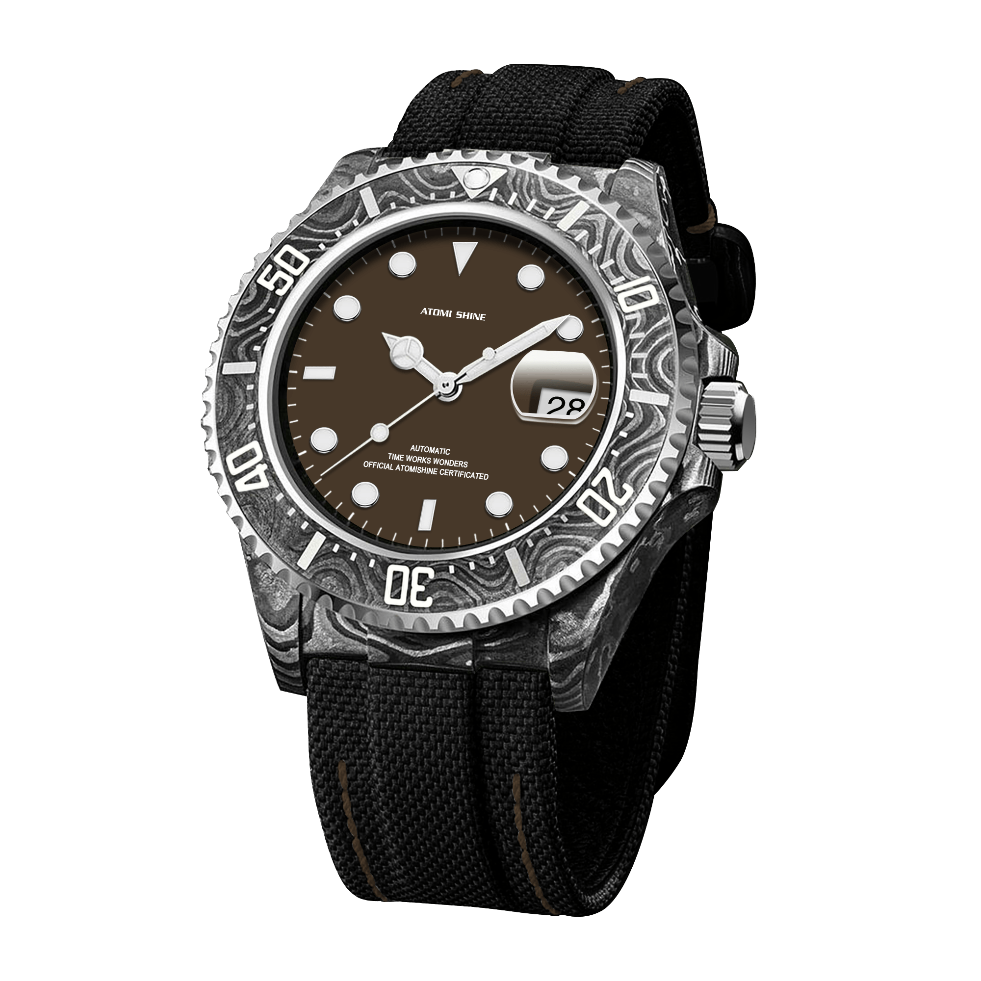 Hydrocore Carbon Fiber Watch - ATOMI SHINE