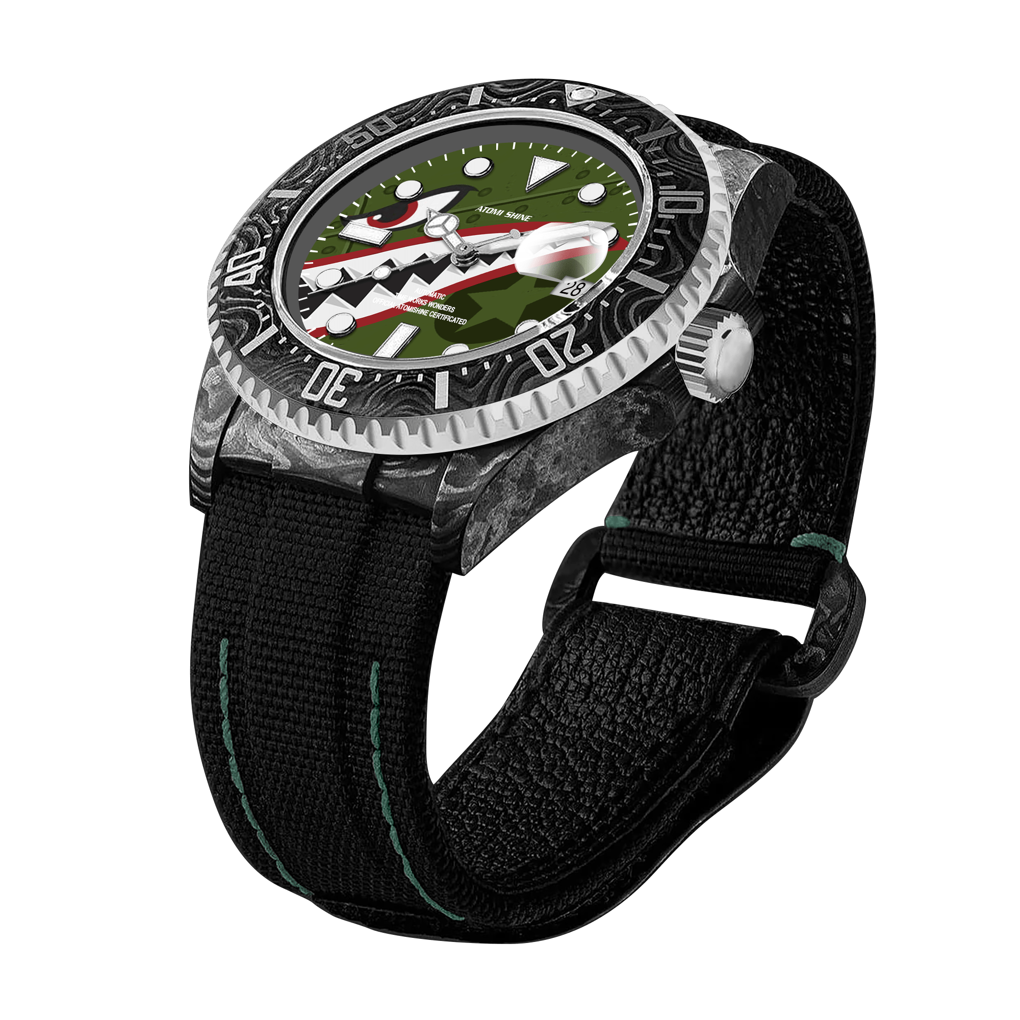 Hydrocore Carbon Fiber Watch - ATOMI SHINE