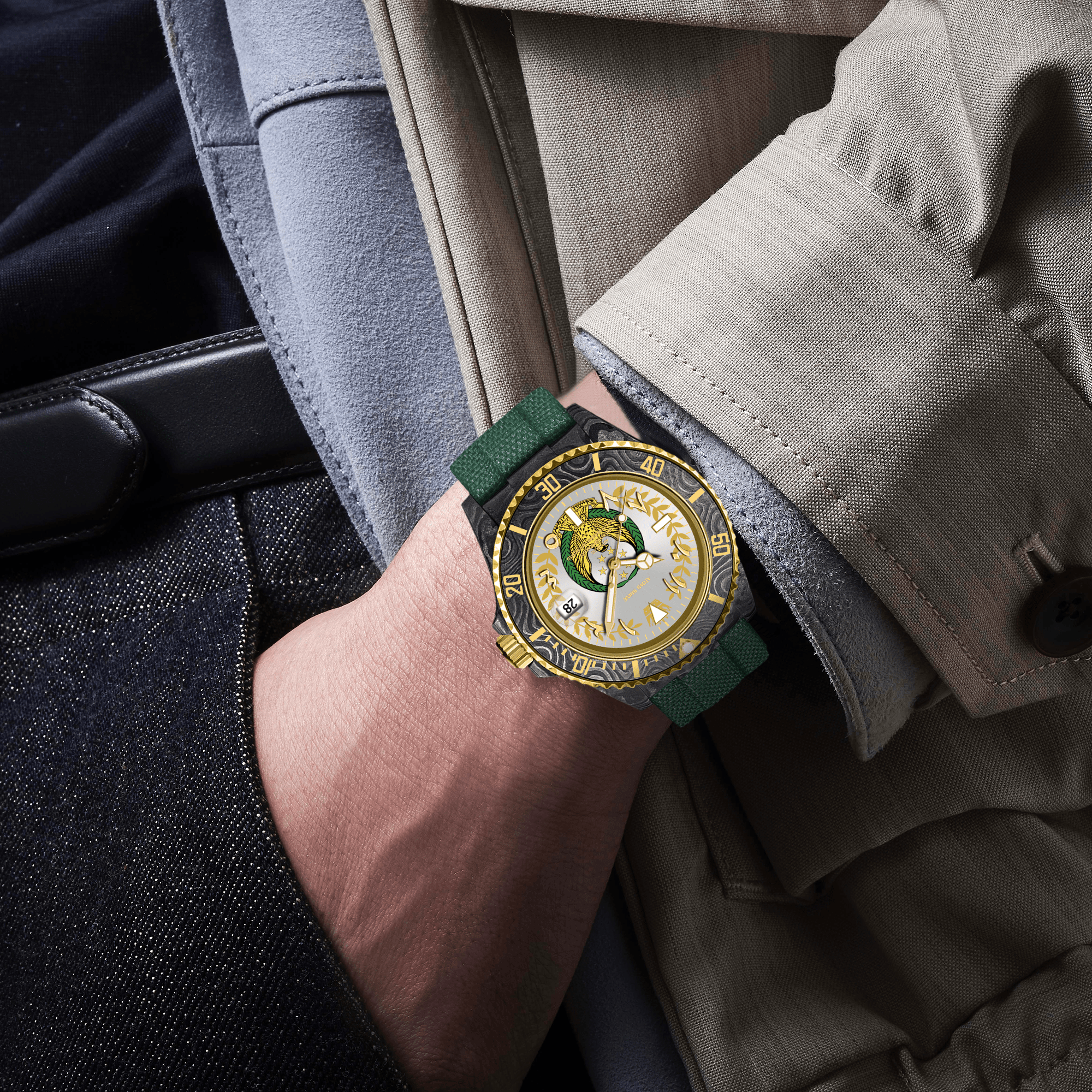 Hydrocore Carbon Fiber Watch - ATOMI SHINE