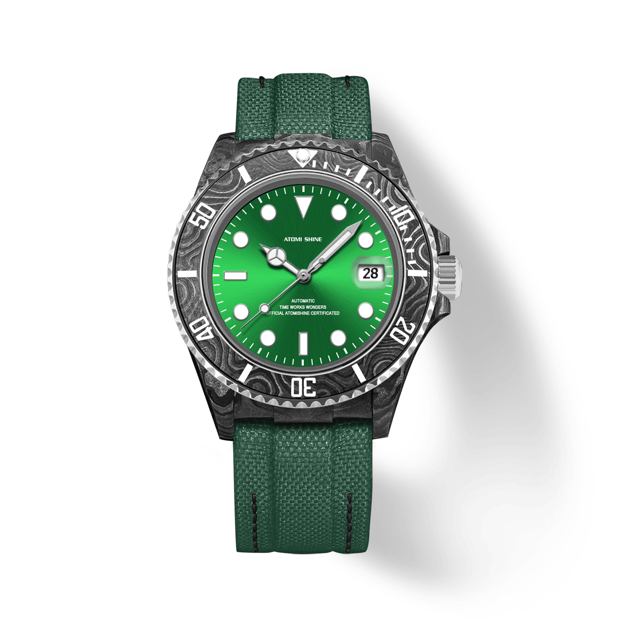 Hydrocore Carbon Fiber Watch - ATOMI SHINE