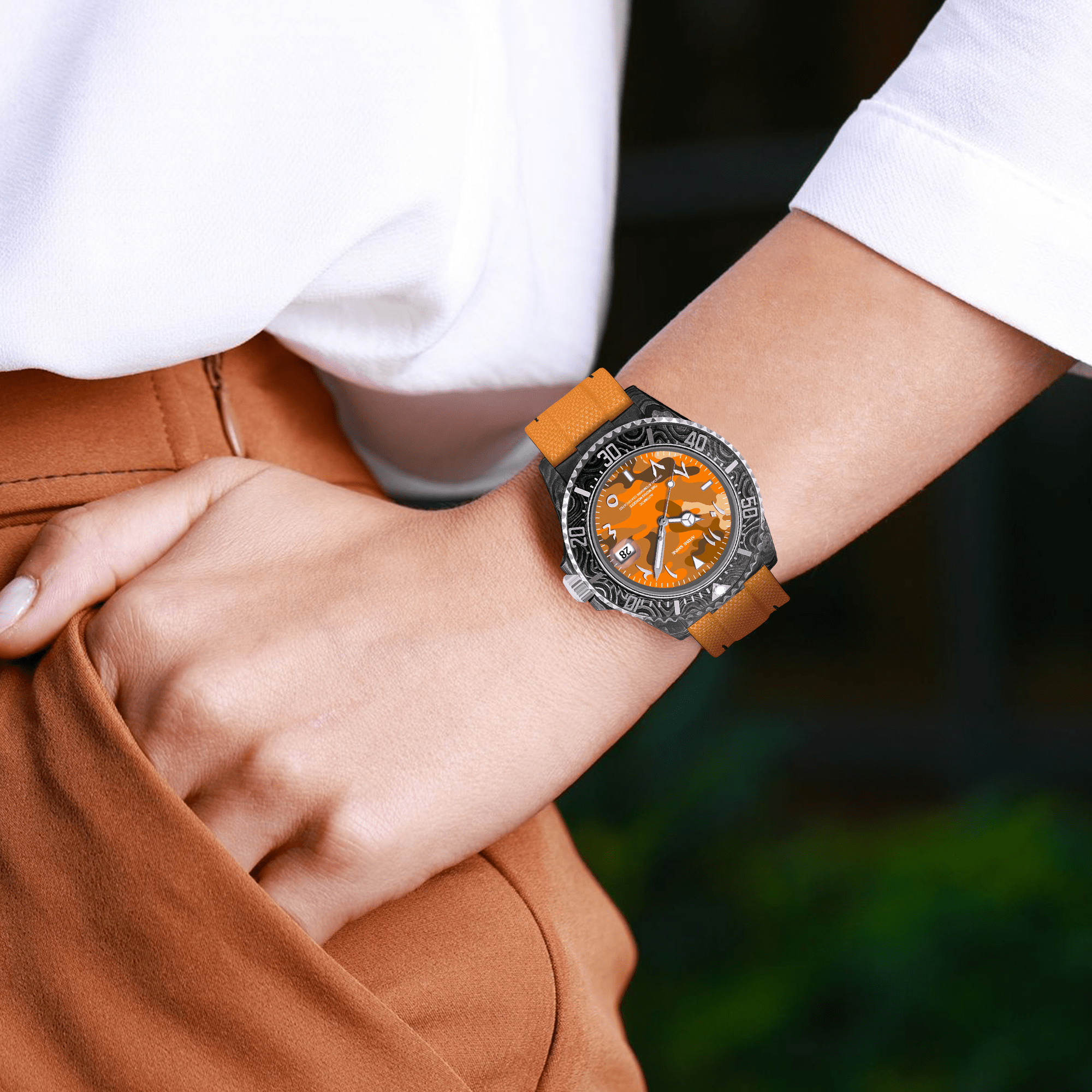 Hydrocore Carbon Fiber Watch - ATOMI SHINE