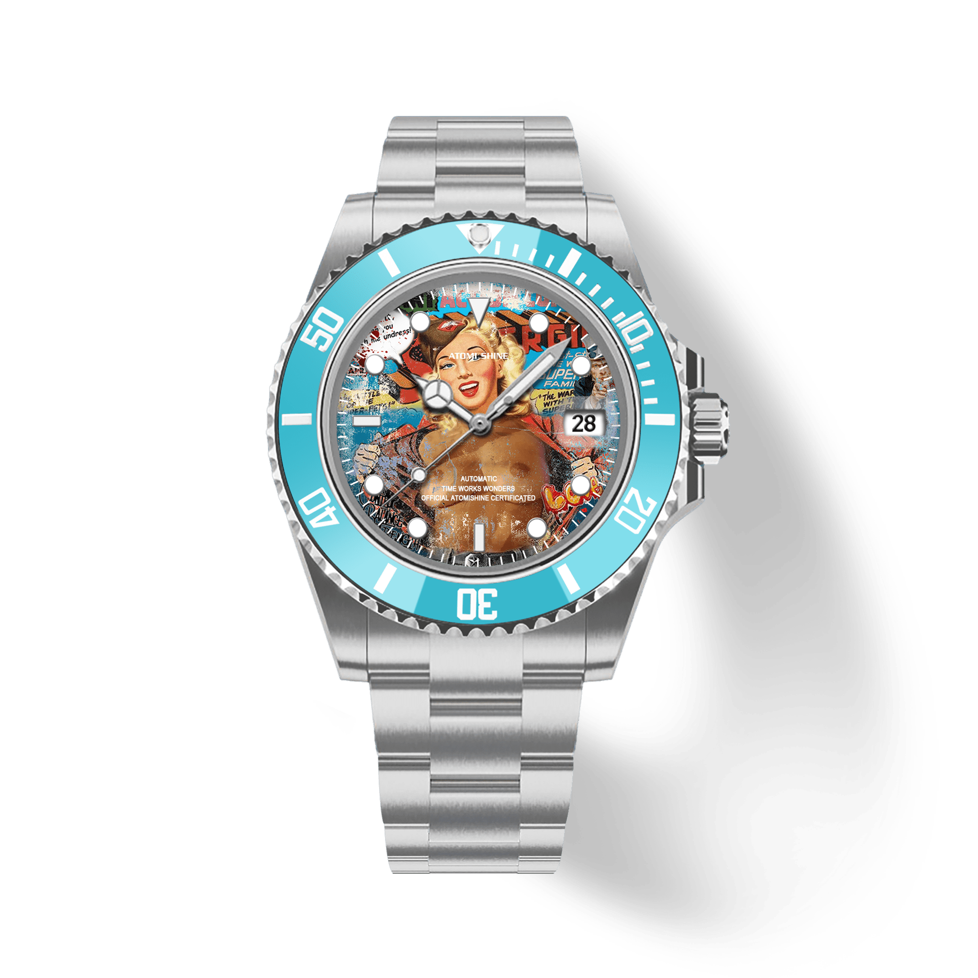 ATOMI SHINE 腕時計 Hydrocore Classic Watch Automatic, Blonde Charm