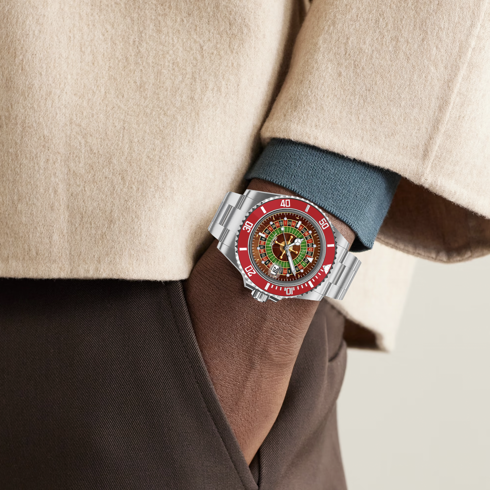Montre Aquaman Classic Diamond (Roulette)