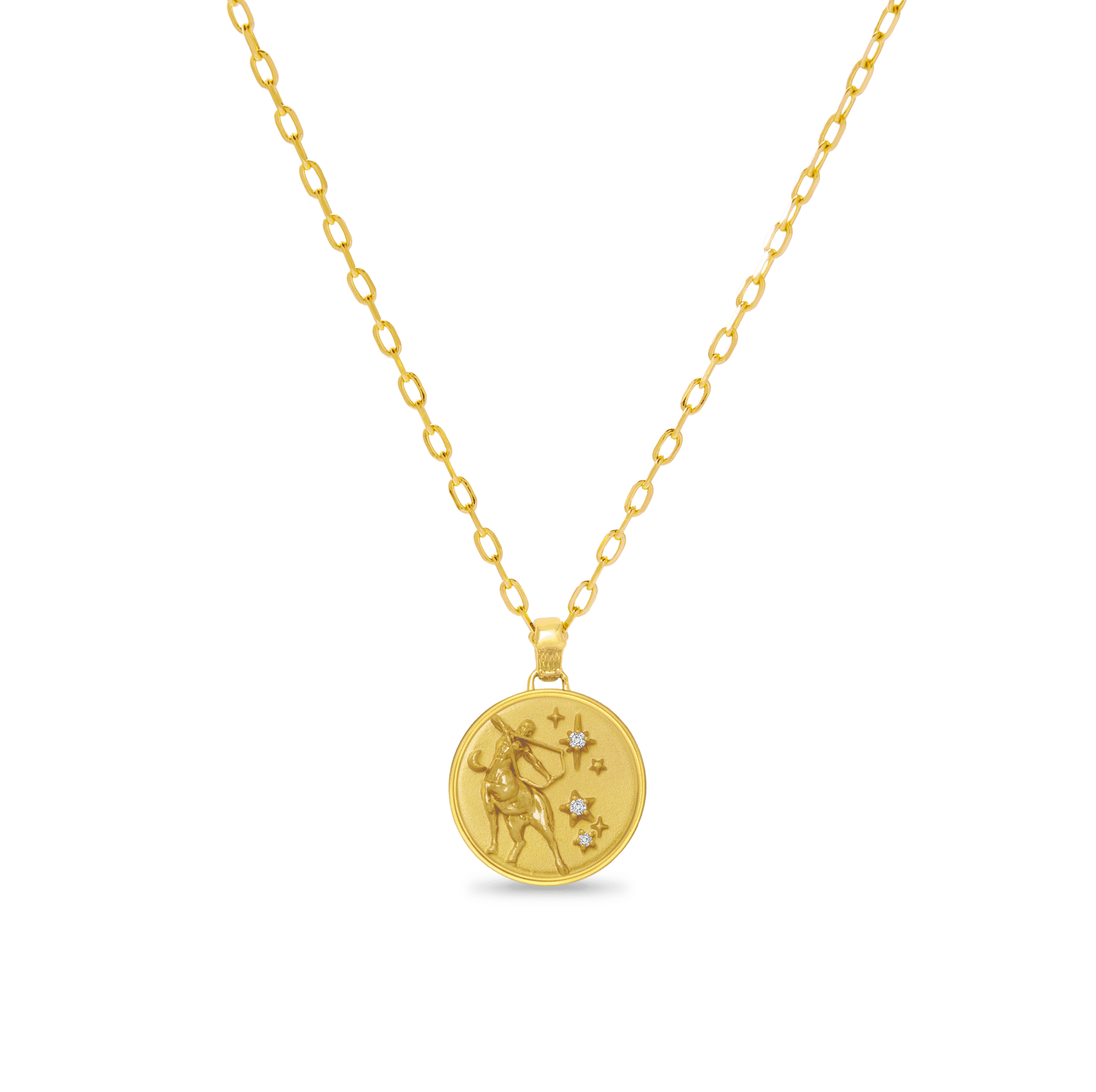 Sagittarius Zodiac Diamond Pendant - ATOMI SHINE