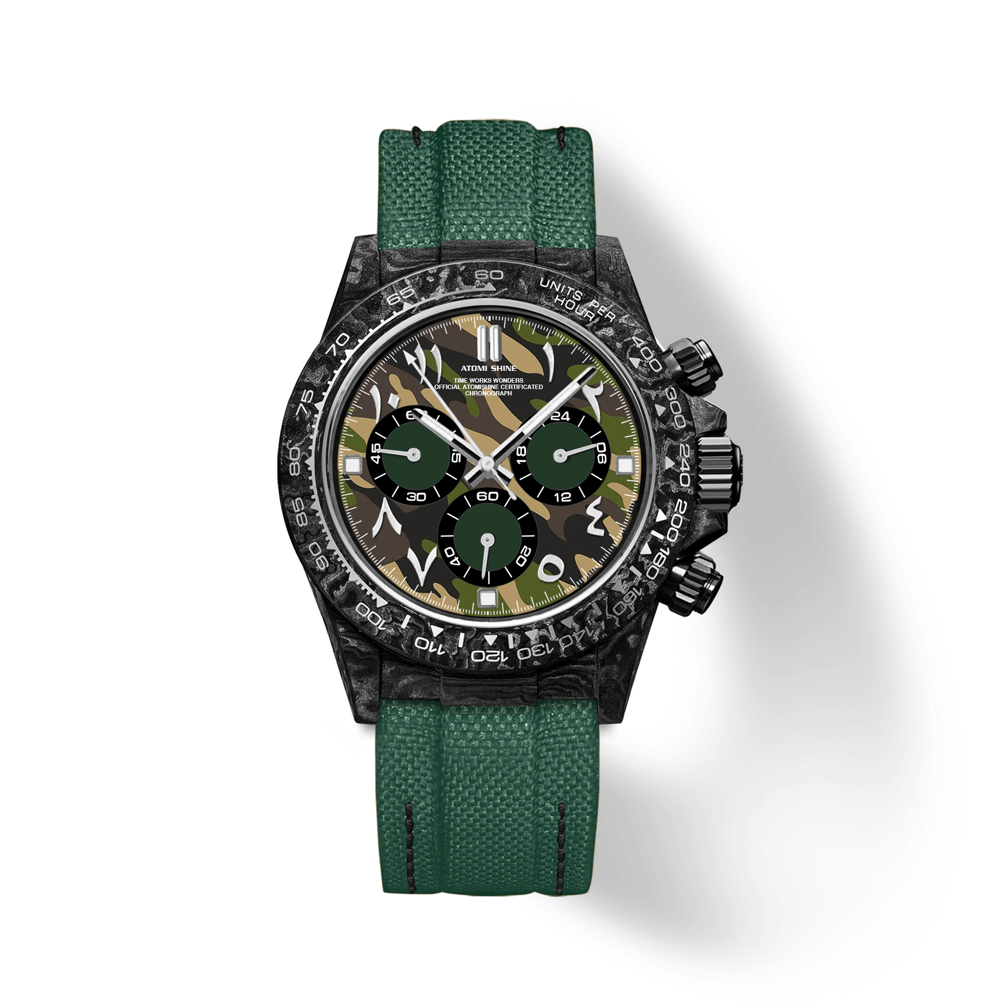 Velocirex Carbon Fiber Watch - ATOMI SHINE