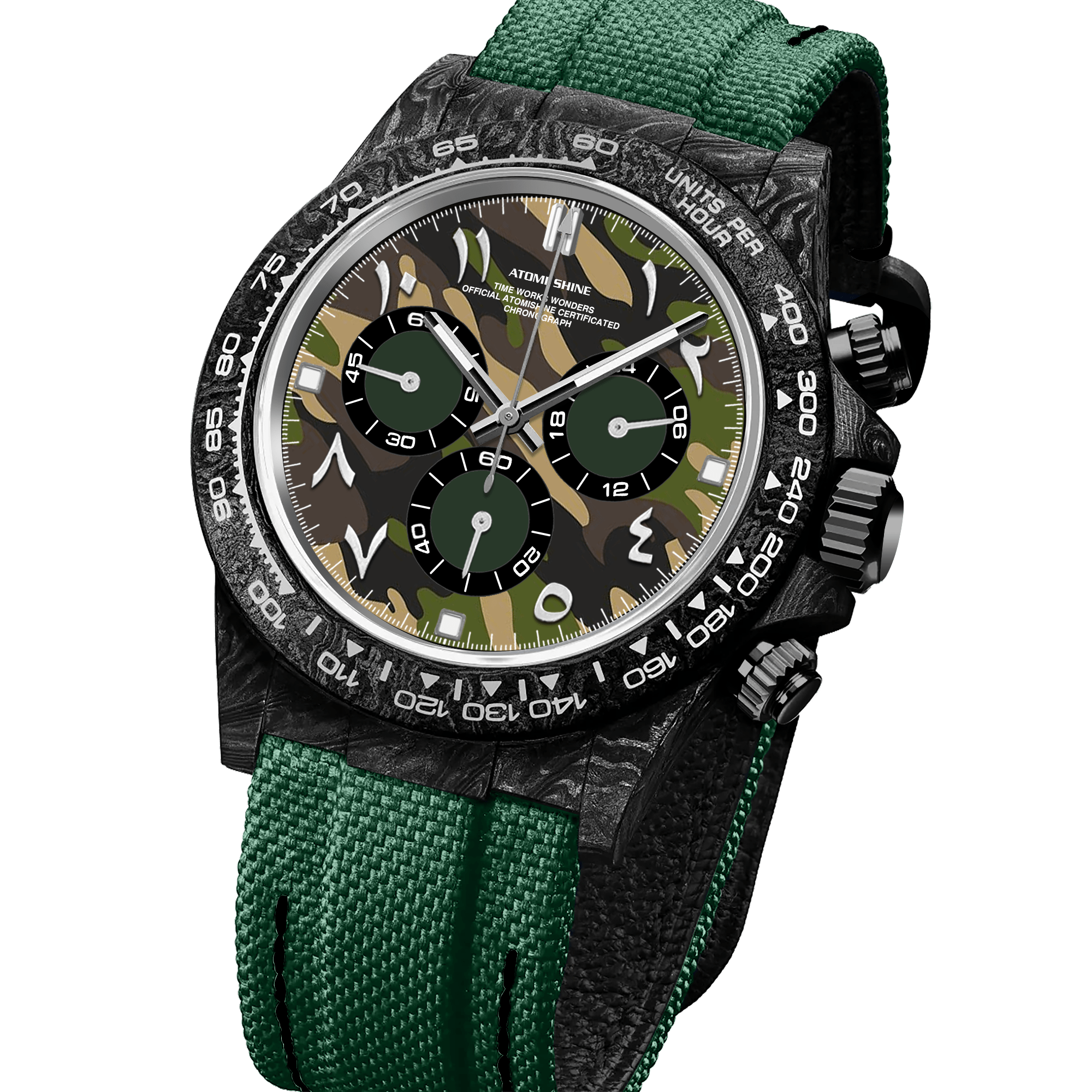 Velocirex Carbon Fiber Watch - ATOMI SHINE