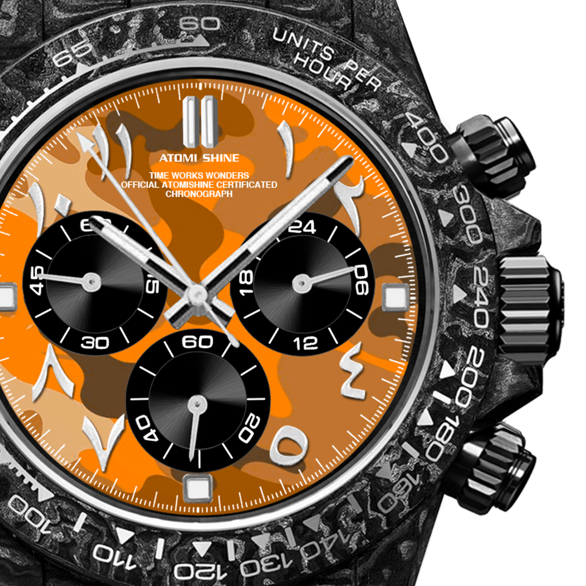 Velocirex Carbon Fiber Watch - ATOMI SHINE