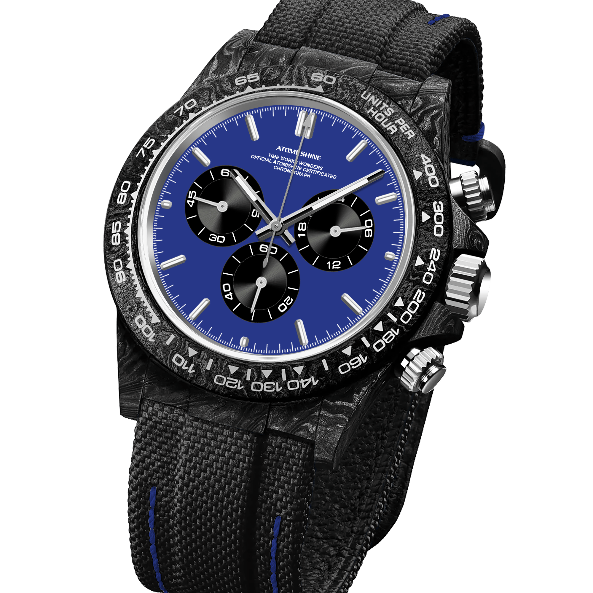 Velocirex Carbon Fiber Watch - ATOMI SHINE