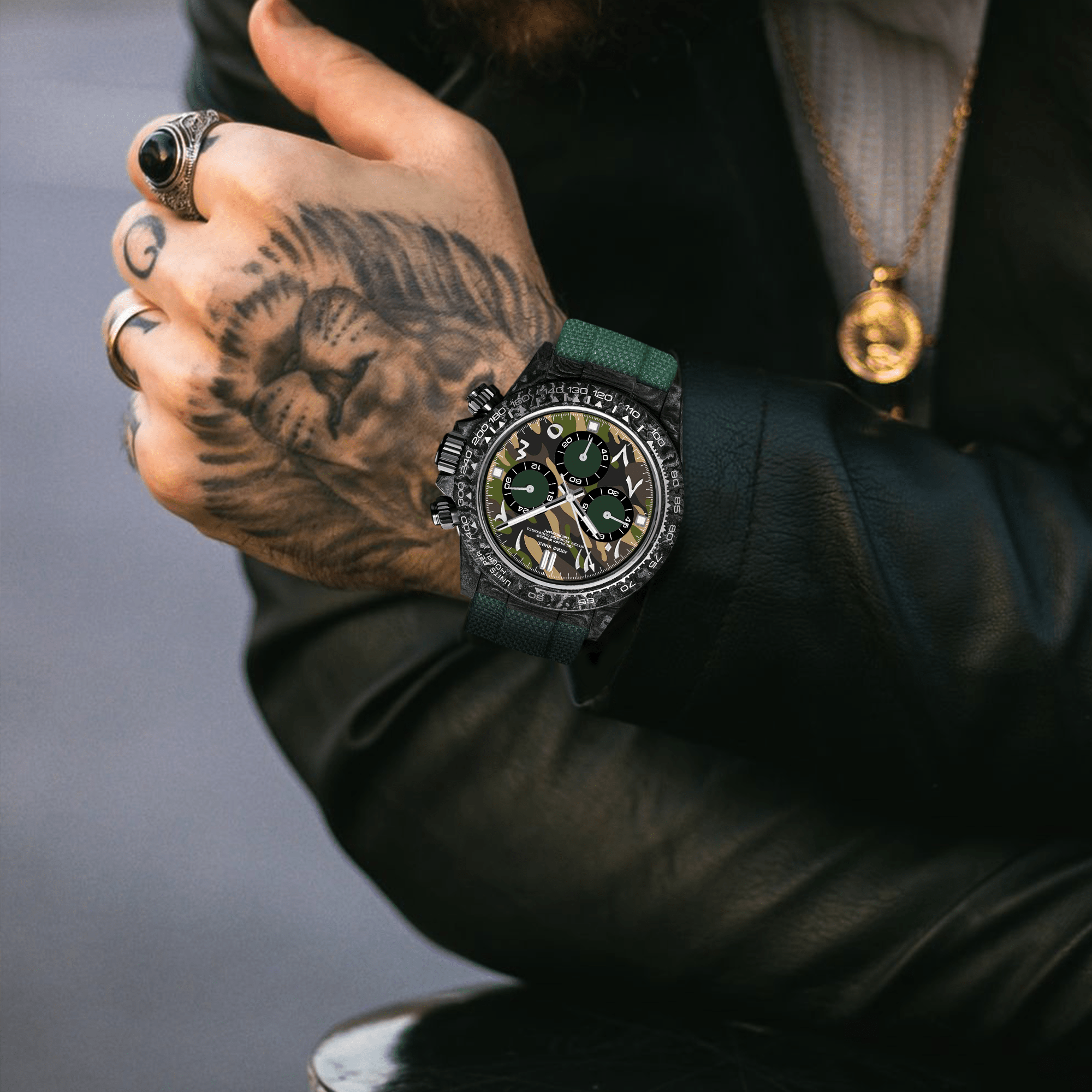 Velocirex Carbon Fiber Watch - ATOMI SHINE